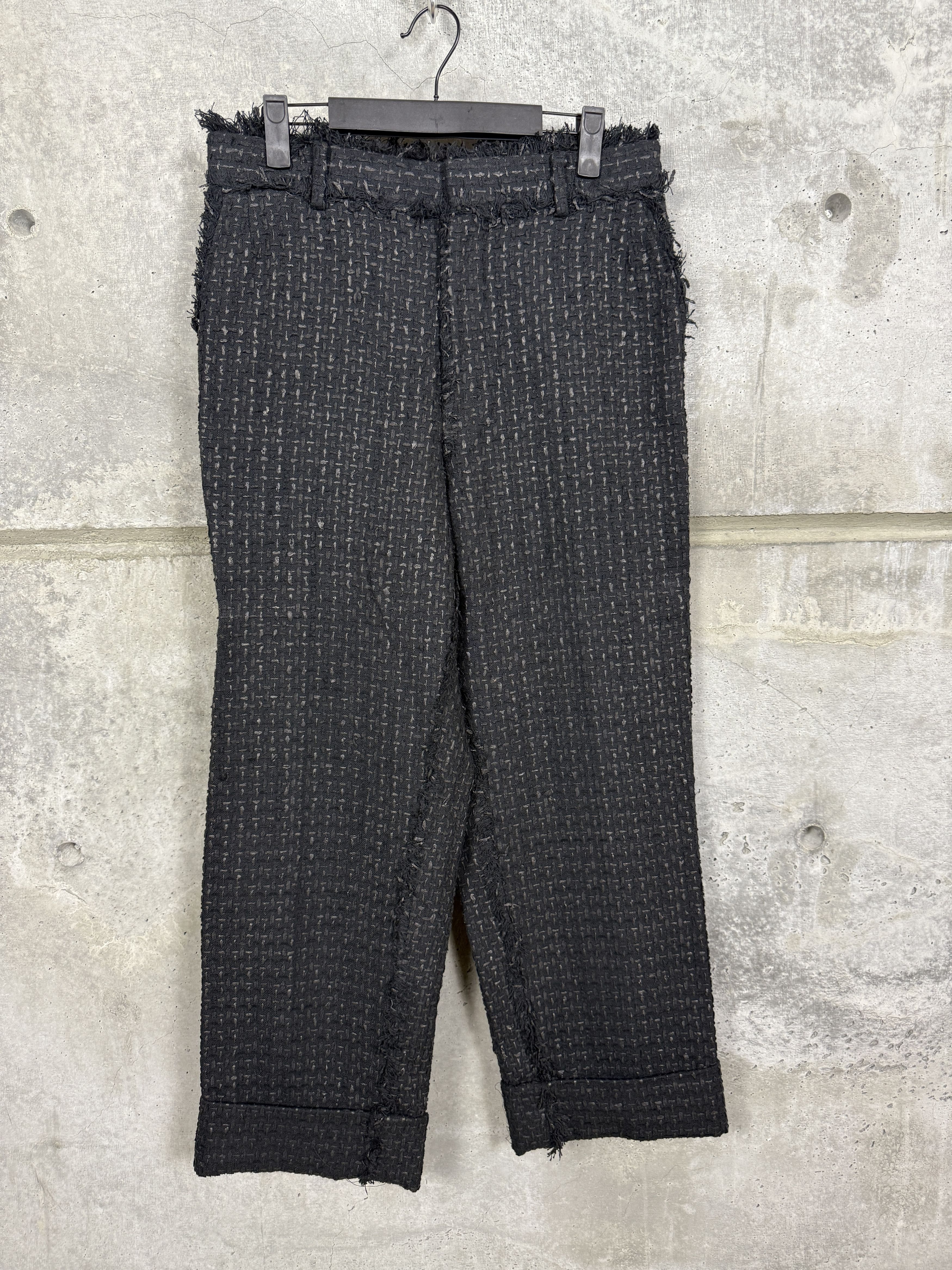 Thom Browne Thom Browne Frayed Edge Sample Suit Jacket and Pants Size 46R - 10 Thumbnail
