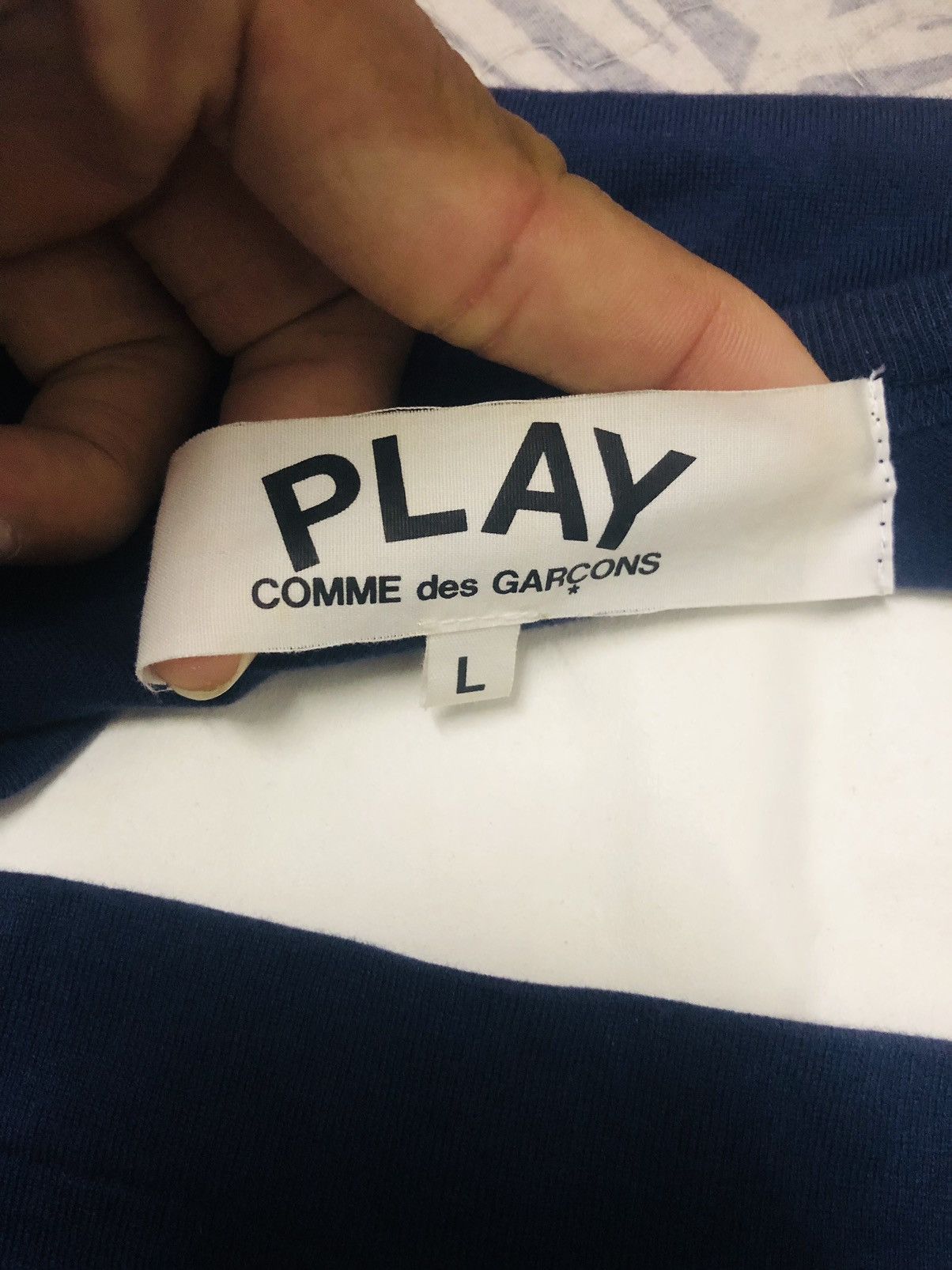 Comme des Garcons PLAY Play Comme des garçons t-shirt Size US M / EU 48-50 / 2 - 6 Thumbnail