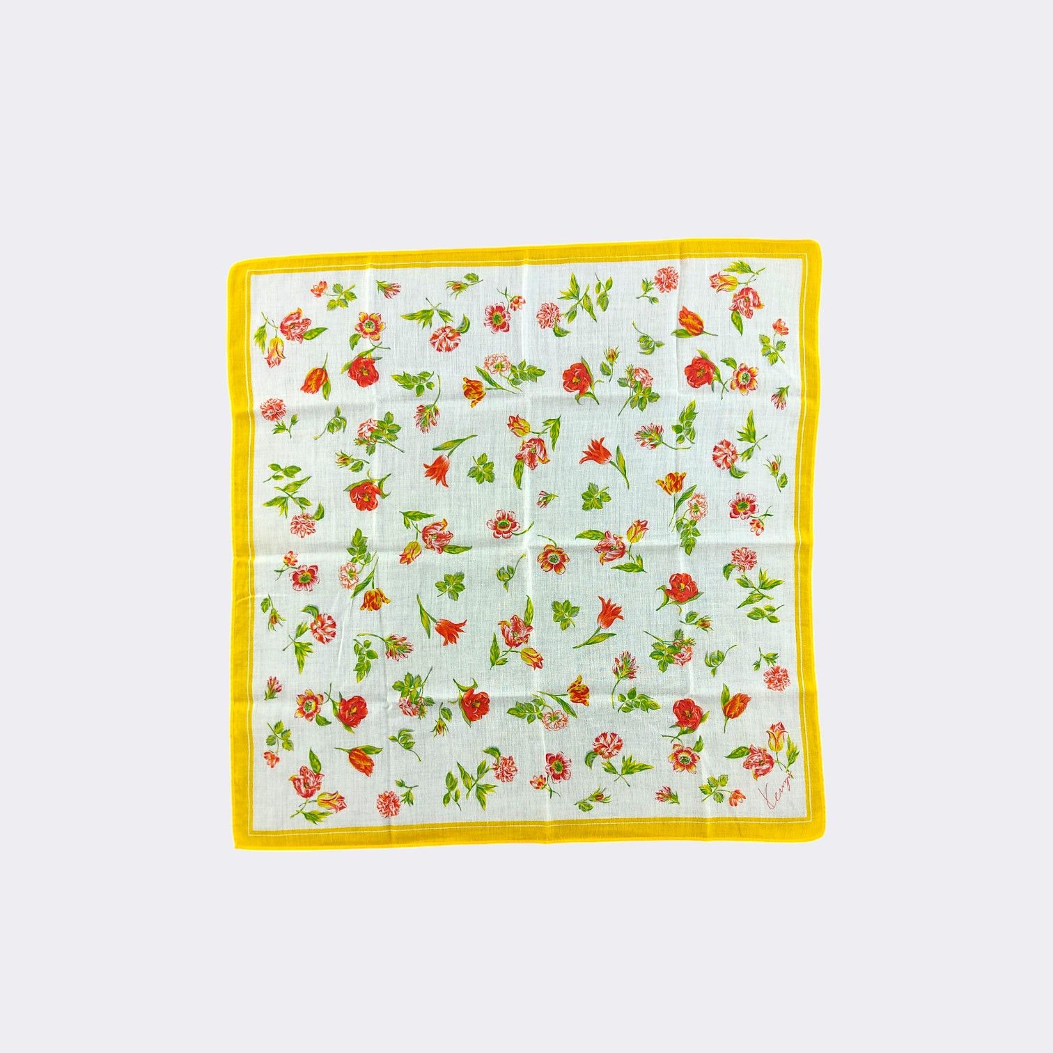 Kenzo Vintage Kenzo Handkerchief Neckerchief Bandana H016F Size ONE SIZE - 2 Thumbnail