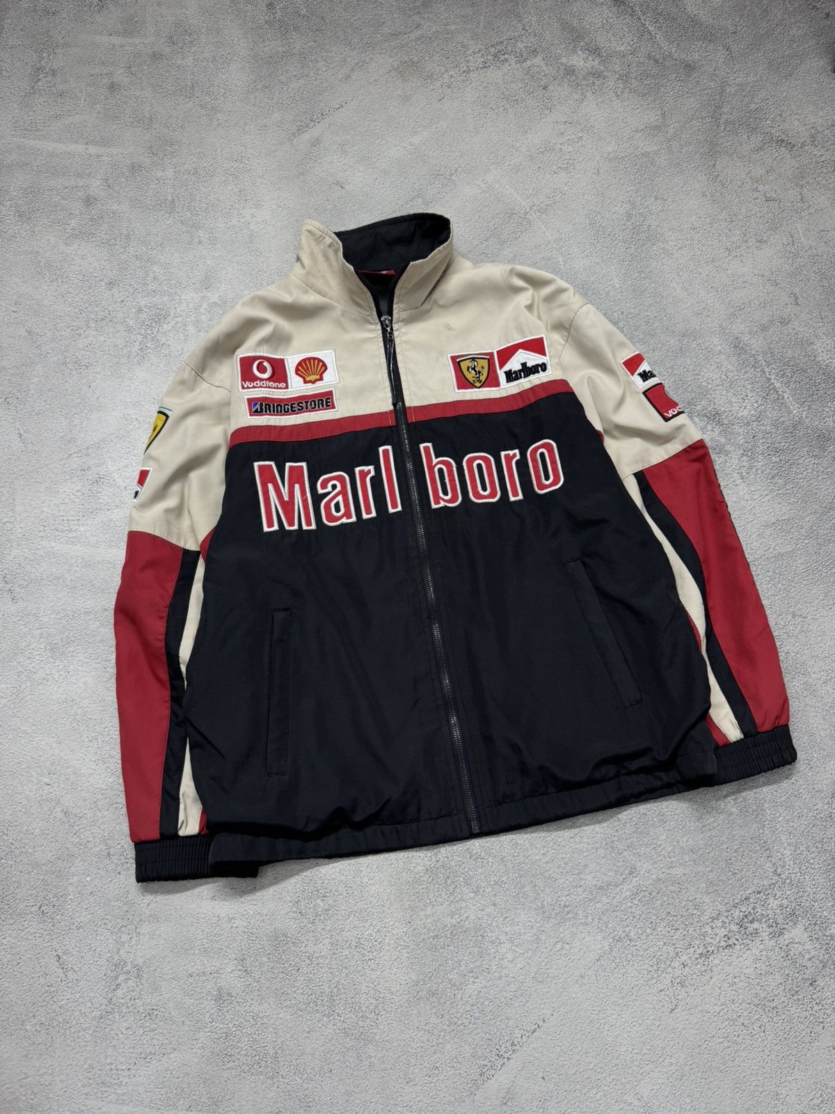 Ferrari Vintage Ferrari Marlboro Men Racing Jacket Schumacher 90’s Size US XL / EU 56 / 4 - 7 Thumbnail
