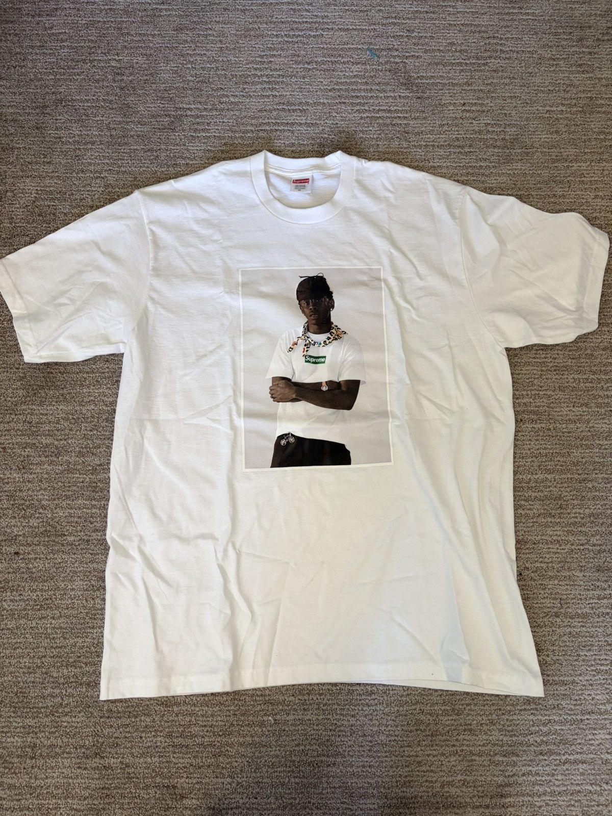 Supreme Supreme Tyler The Creator Tee White Size US XL / EU 56 / 4 - 1 Thumbnail