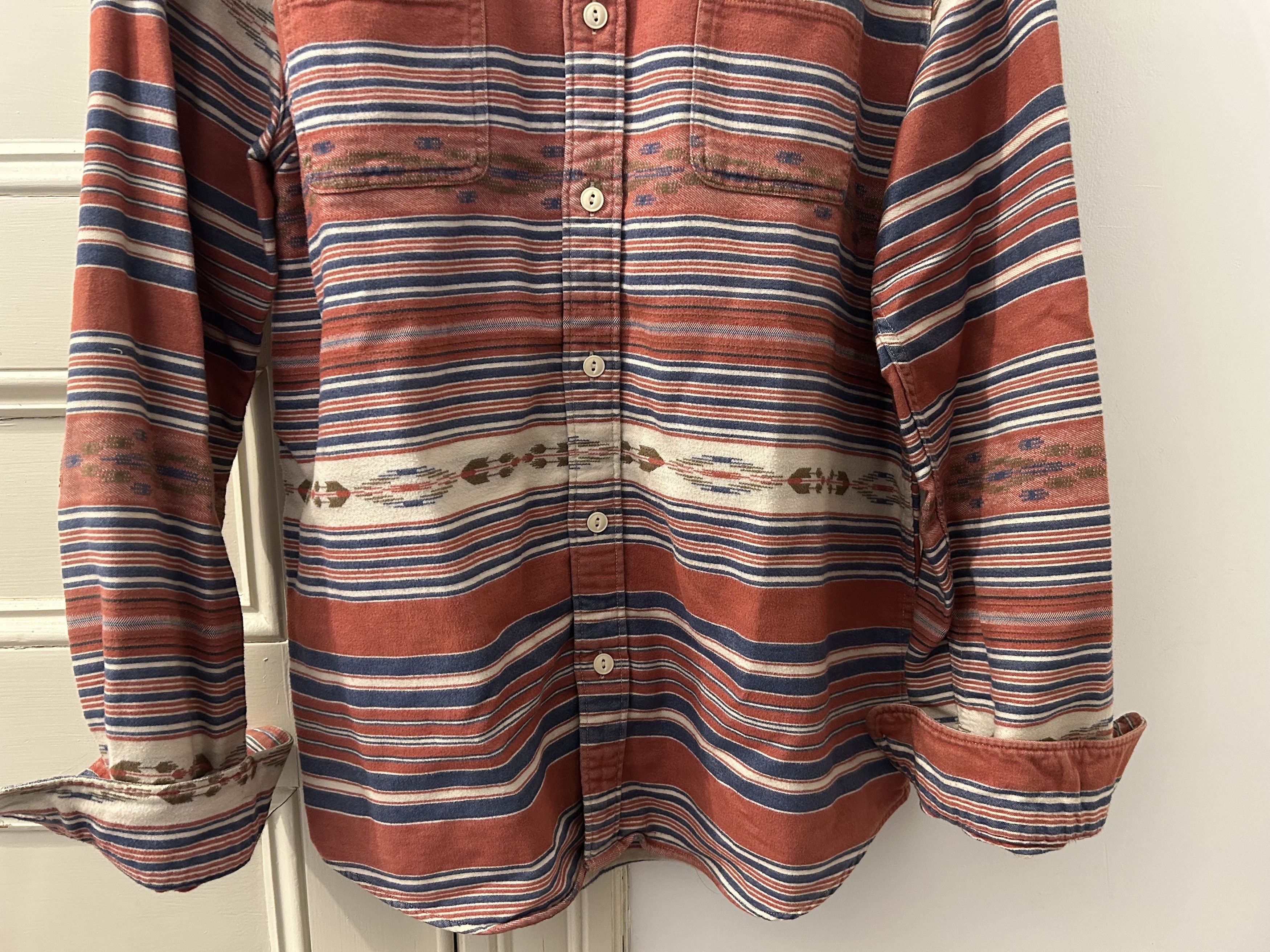 Faherty Faherty Western Shirt Size US L / EU 52-54 / 3 - 2 Thumbnail