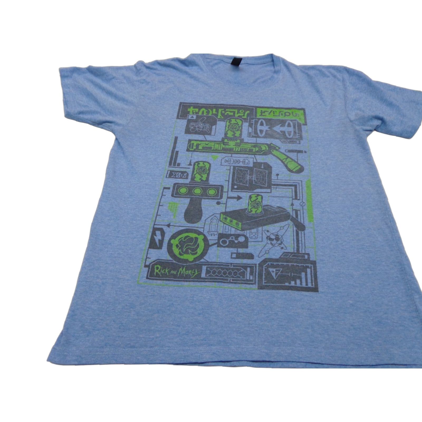 Vintage Loot Crate Rick Morty Lab Short Sleeve Heather Blue T-shirt Size Large Size US L / EU 52-54 / 3 - 1 Thumbnail