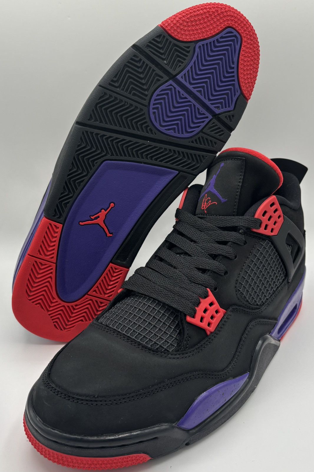 Drake × Jordan Brand × Nike Jordan 4 Retro Raptors Drake OVO (2019) Size US 12 / EU 45 - 1 Thumbnail