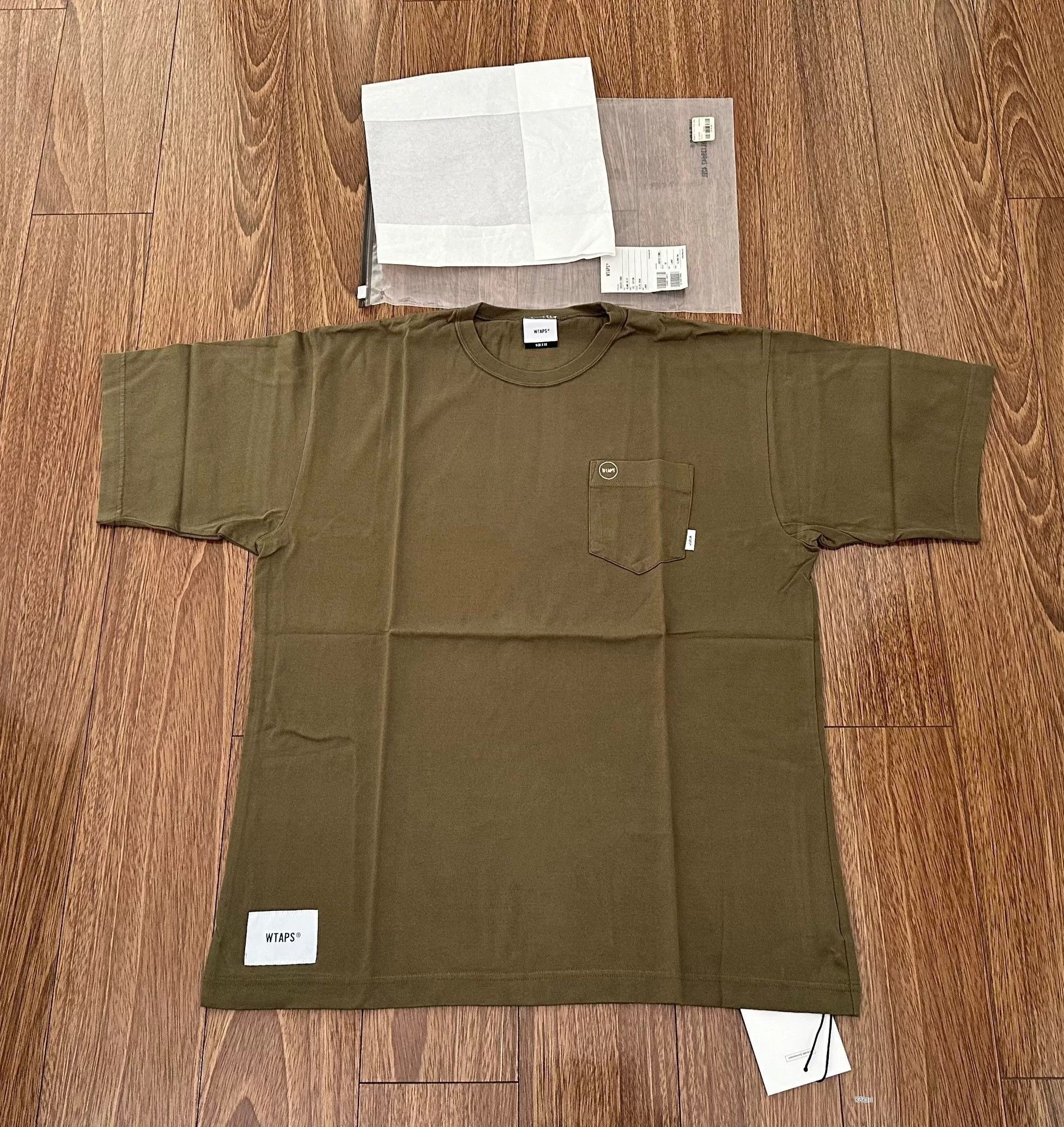 Wtaps WTAPS BLANK SS 01 Cotton TEE Size US M / EU 48-50 / 2 - 1 Thumbnail