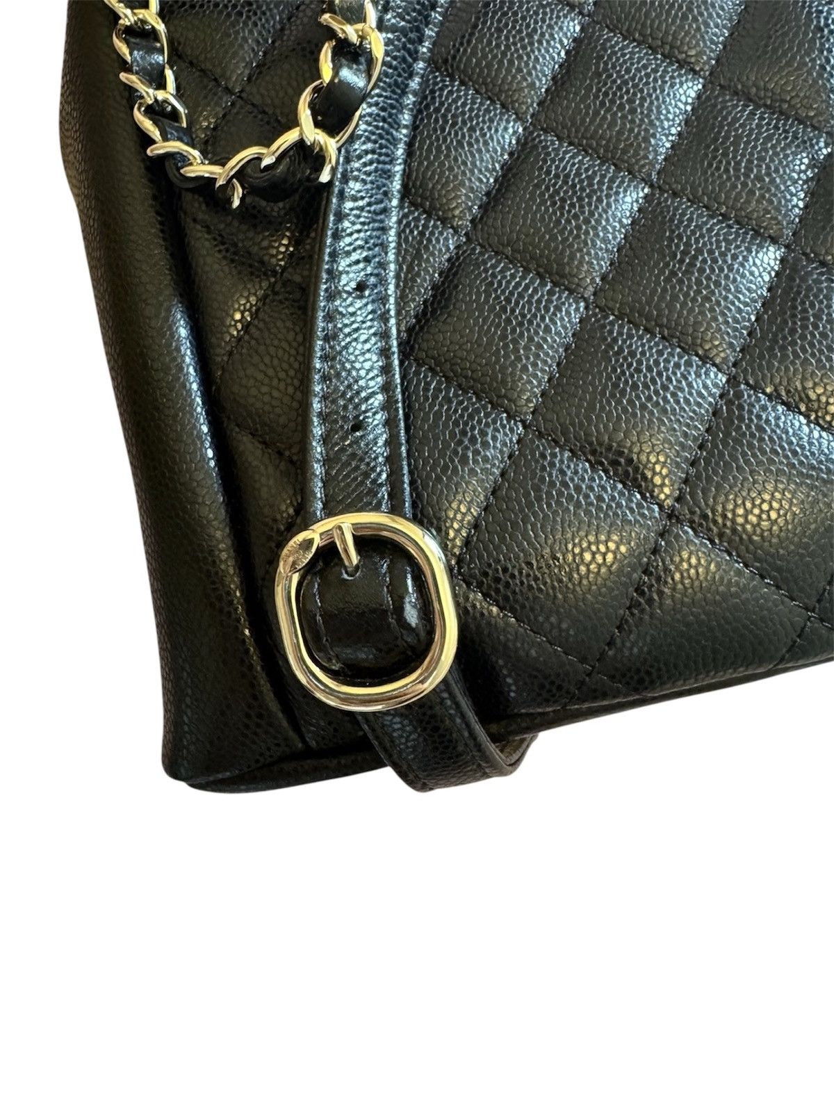 Chanel Chanel Duma Medium Shiny Black Caviar Quilted Backpack Size ONE SIZE - 5 Thumbnail