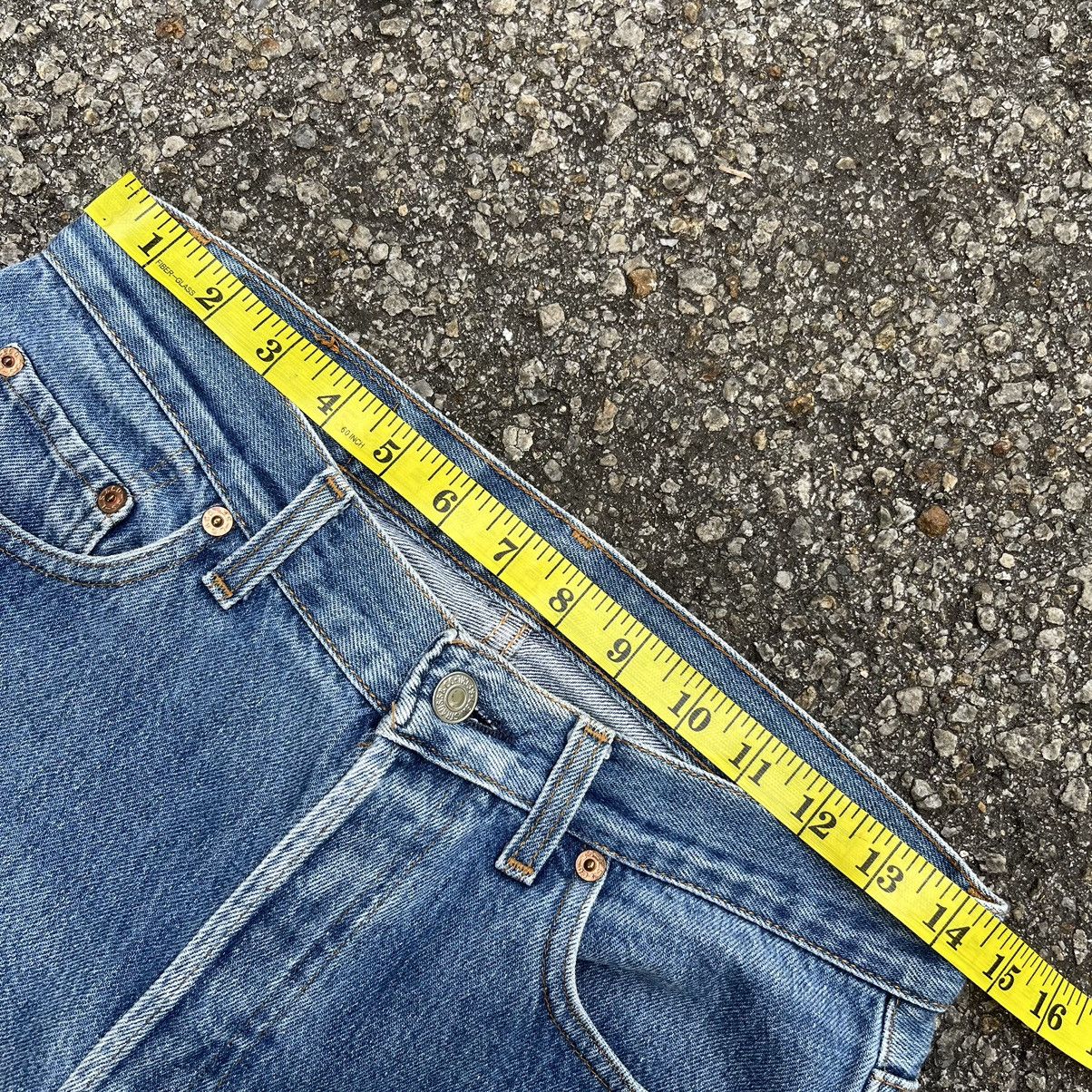Levi's Vintage Levis 501 Denim Non Selvedge Jeans Button 555 Size US 29 - 11 Thumbnail