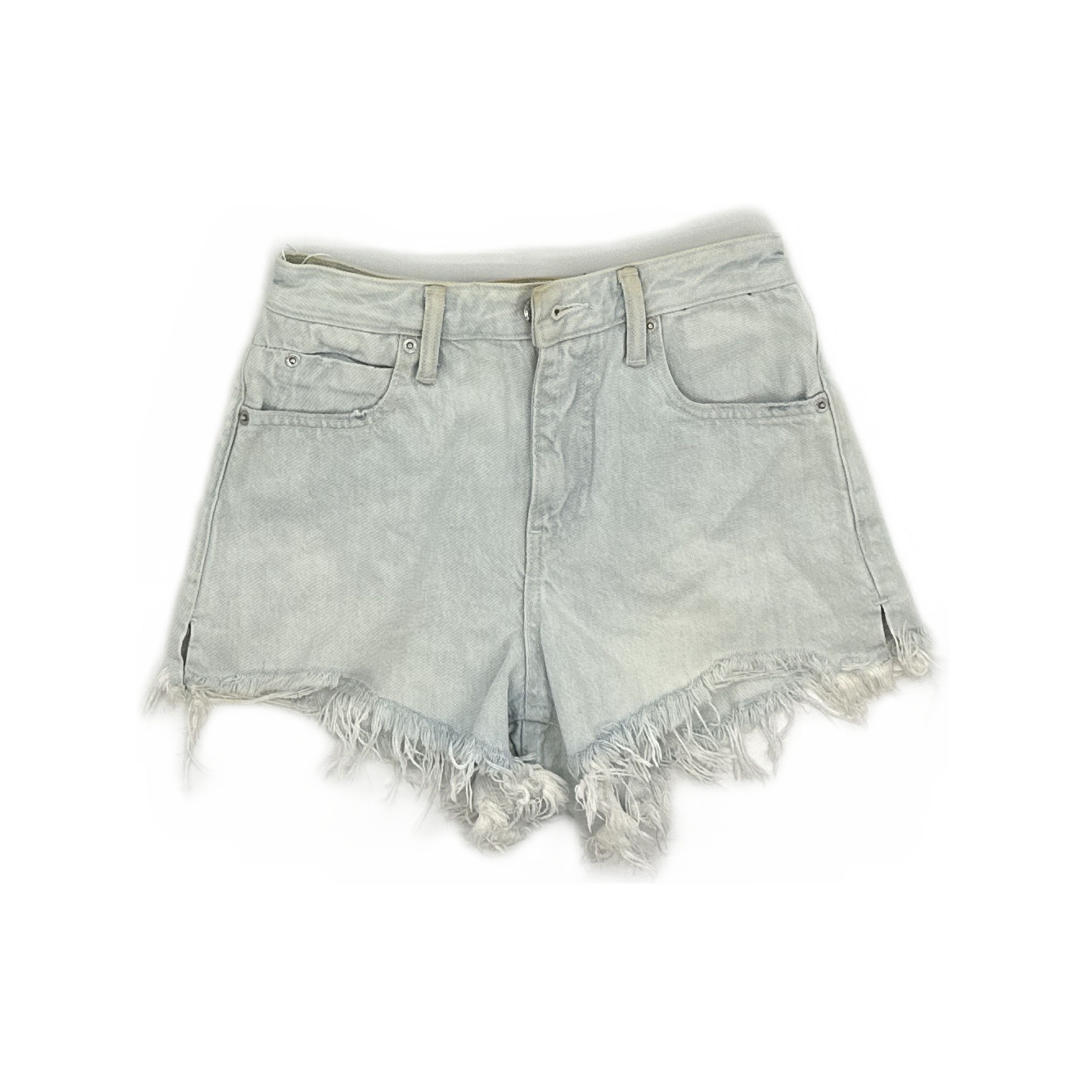 Alexander Wang Alexander Wang Bite Denim Shorts Size 24 Size 24" / US 00 / IT 34 - 1 Thumbnail