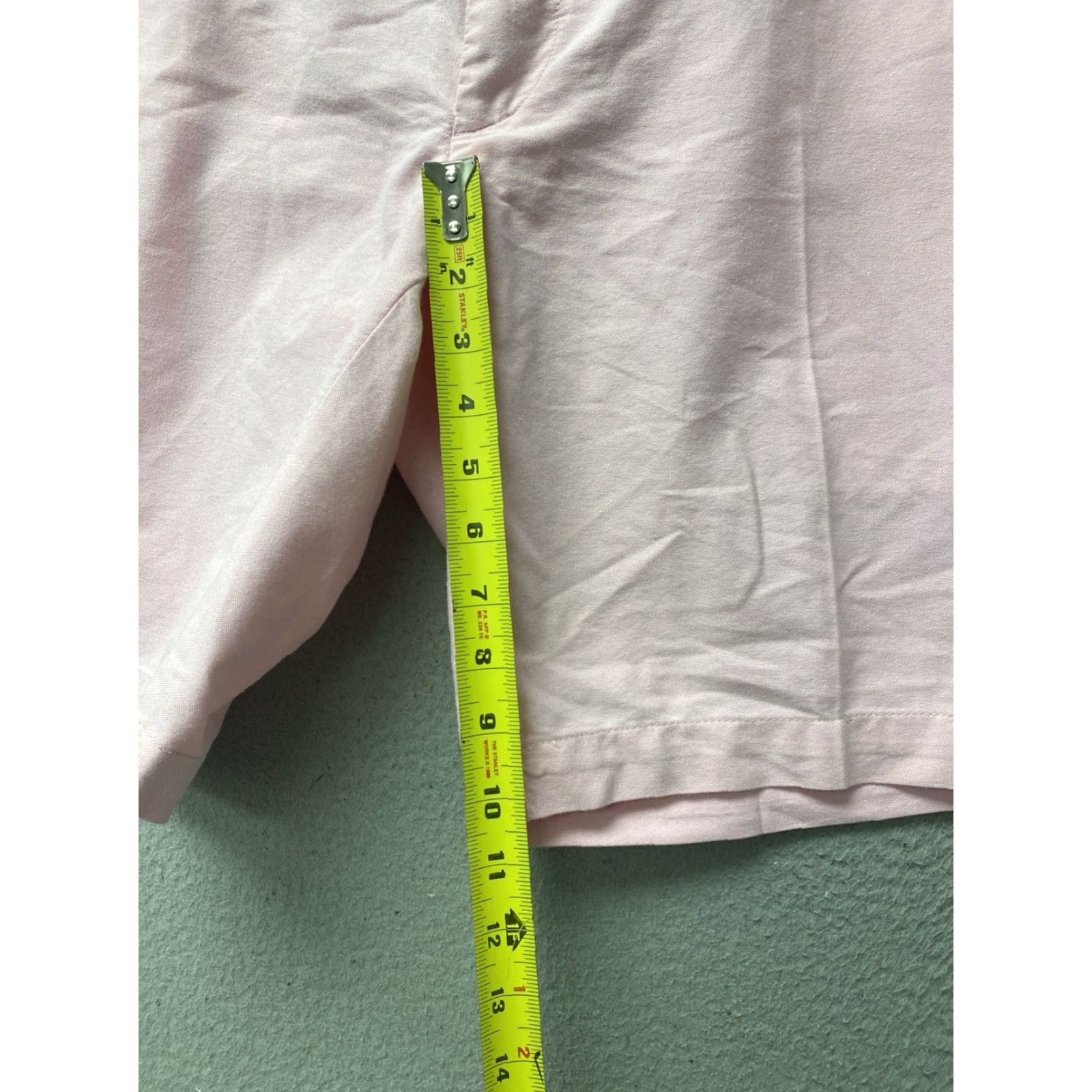 Polo Ralph Lauren VINTAGE Polo Ralph Lauren Men’s Bermuda Shorts Cotton Oxford Classic Fit 40 Pink Summer Casual Mens Size US L / EU 52-54 / 3 - 5 Thumbnail
