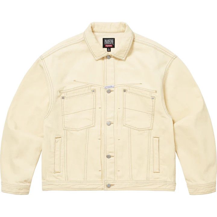 Marithe + Francois Girbaud × Supreme Marithé + François Girbaud X Supreme trucker jacket Size US S / EU 44-46 / 1 - 1 Thumbnail