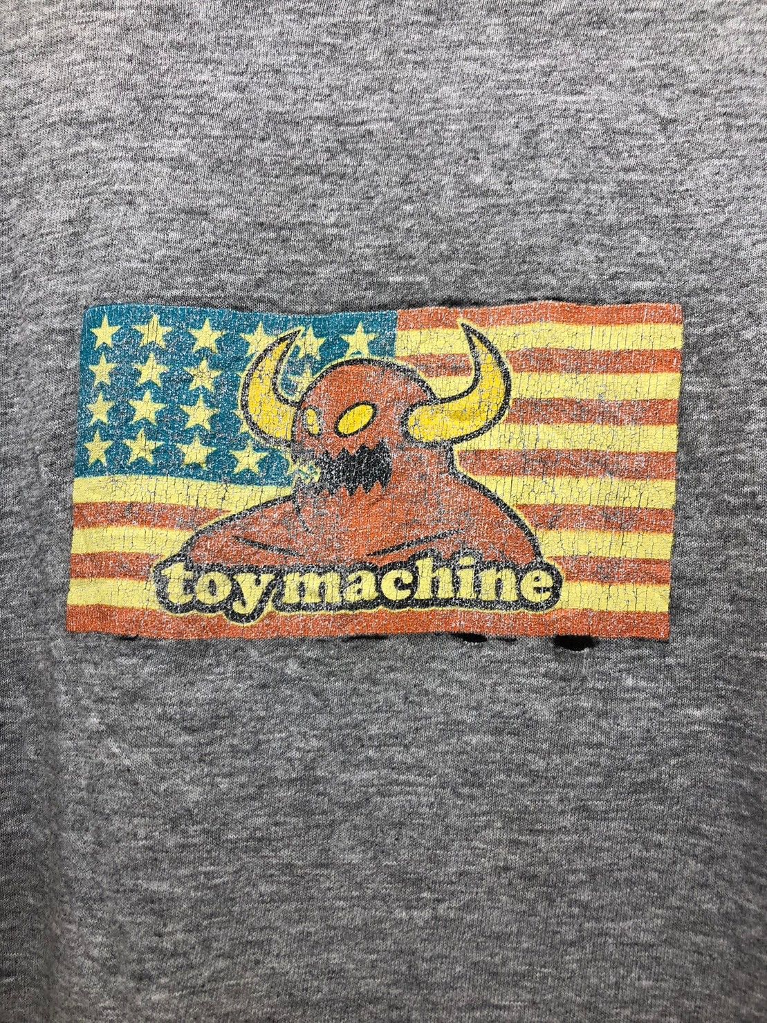 Toy Machine × Vintage Vintage 90's Toy Machine shirt Skateboards Monster Flag BN Size US XL / EU 56 / 4 - 3 Thumbnail