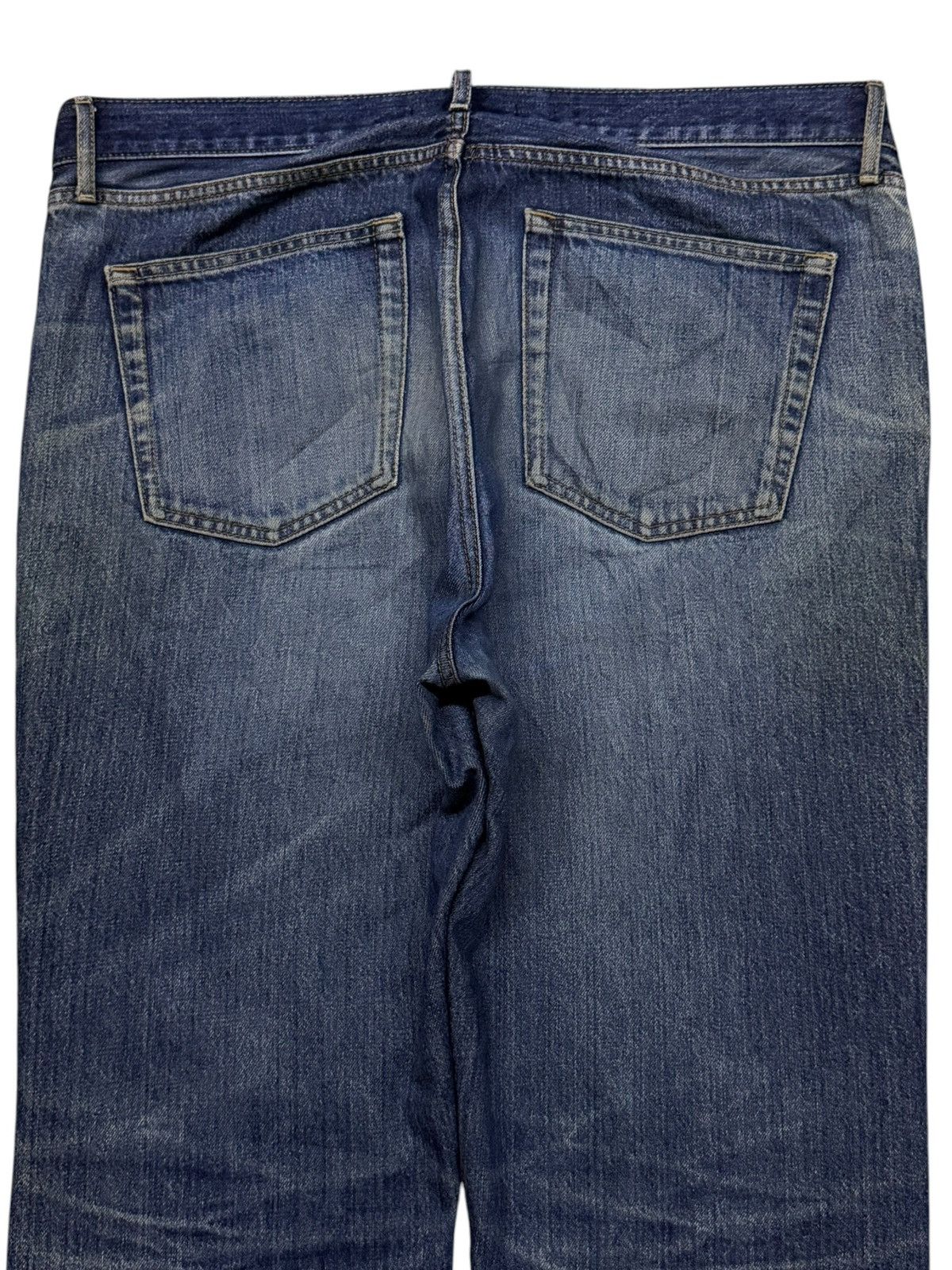 Uniqlo Vintage Uniqlo Japanese Denim Jeans | Loose Fit Straight W38 Size US 38 / EU 54 - 5 Thumbnail