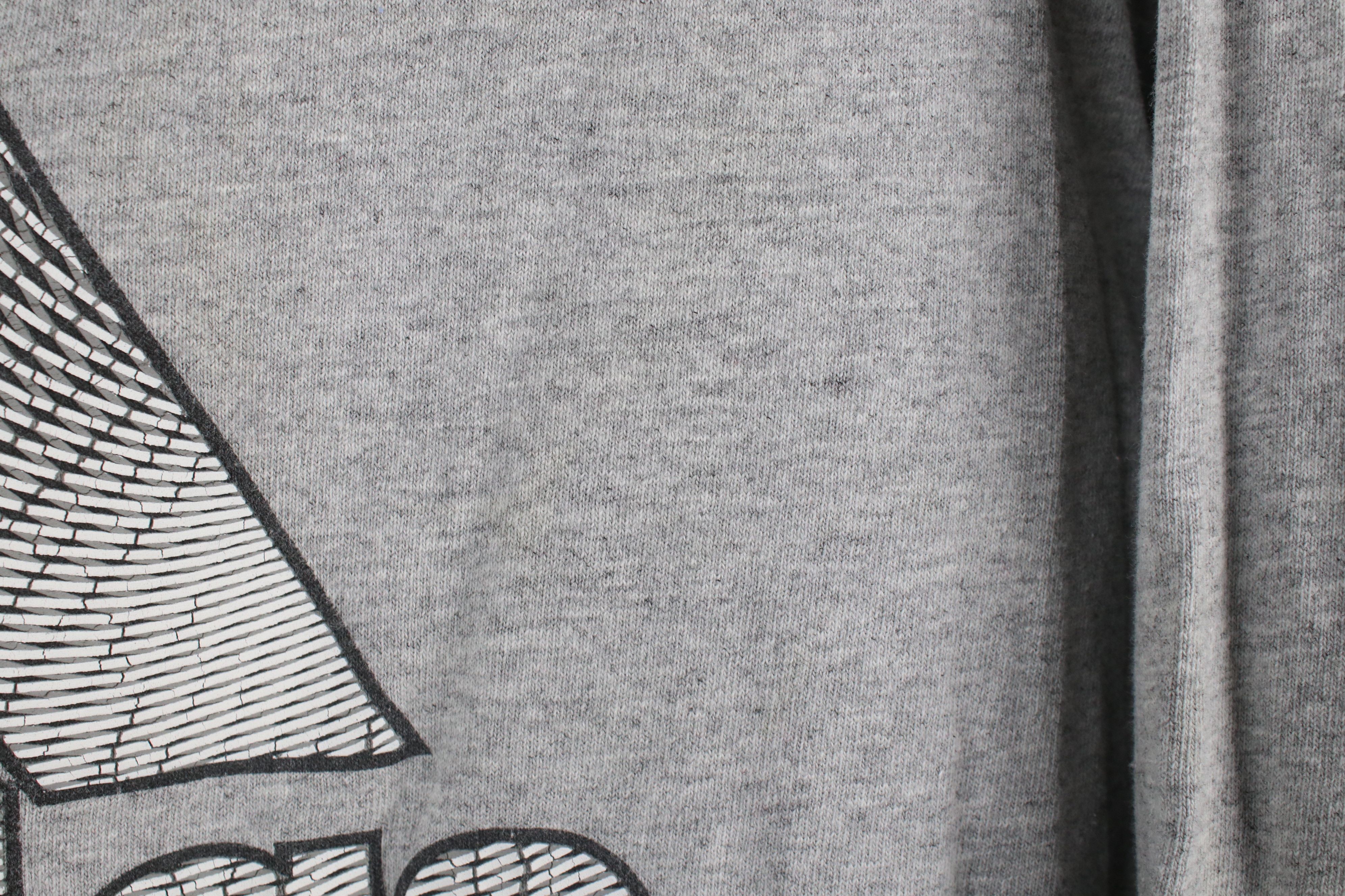 Adidas × Vintage Vintage Adidas Spell Out Big Logo Long Sleeve T-Shirt Gray Size US S / EU 44-46 / 1 - 5 Thumbnail
