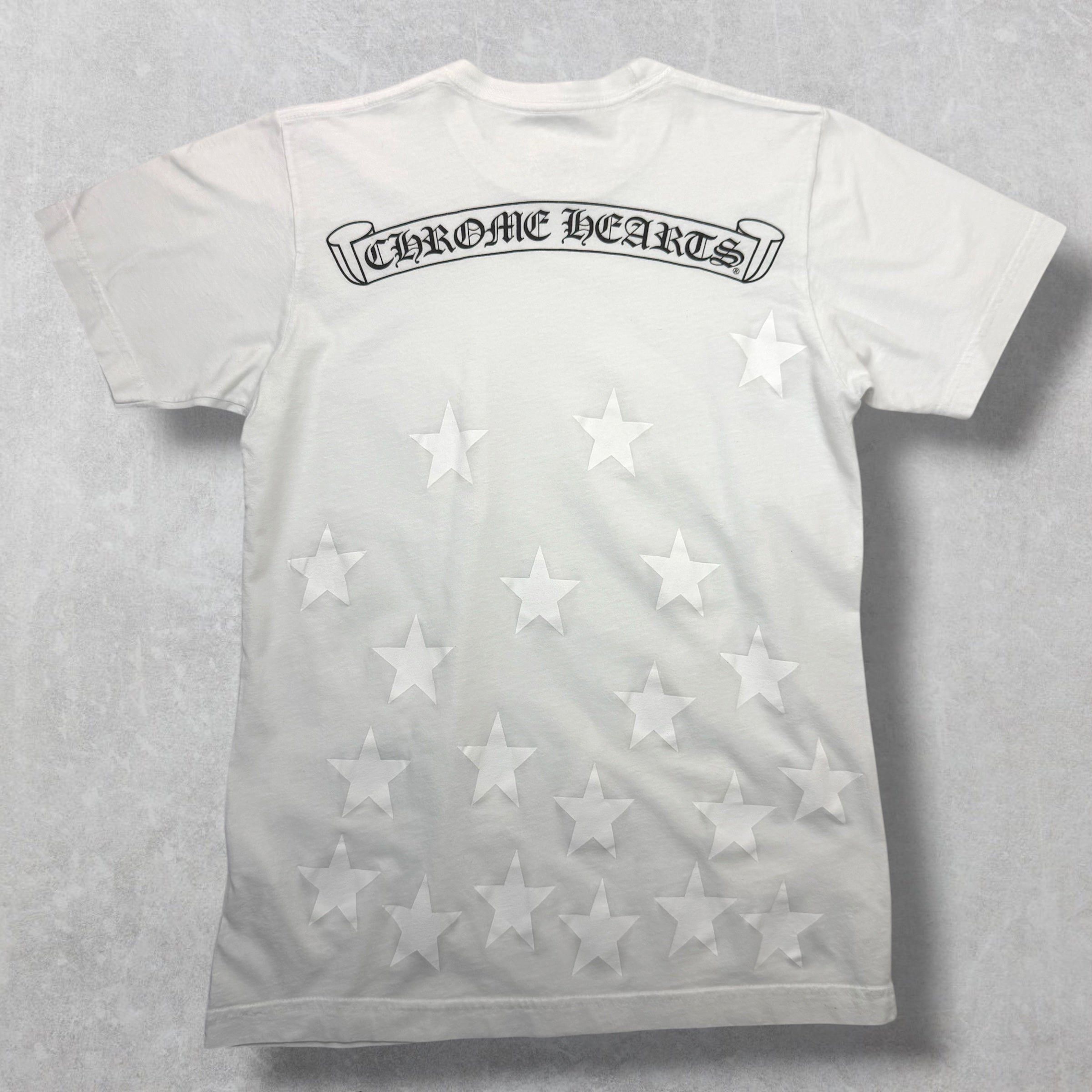Chrome Hearts Chrome Hearts Star Scroll Tee White S Size US S / EU 44-46 / 1 - 2 Thumbnail