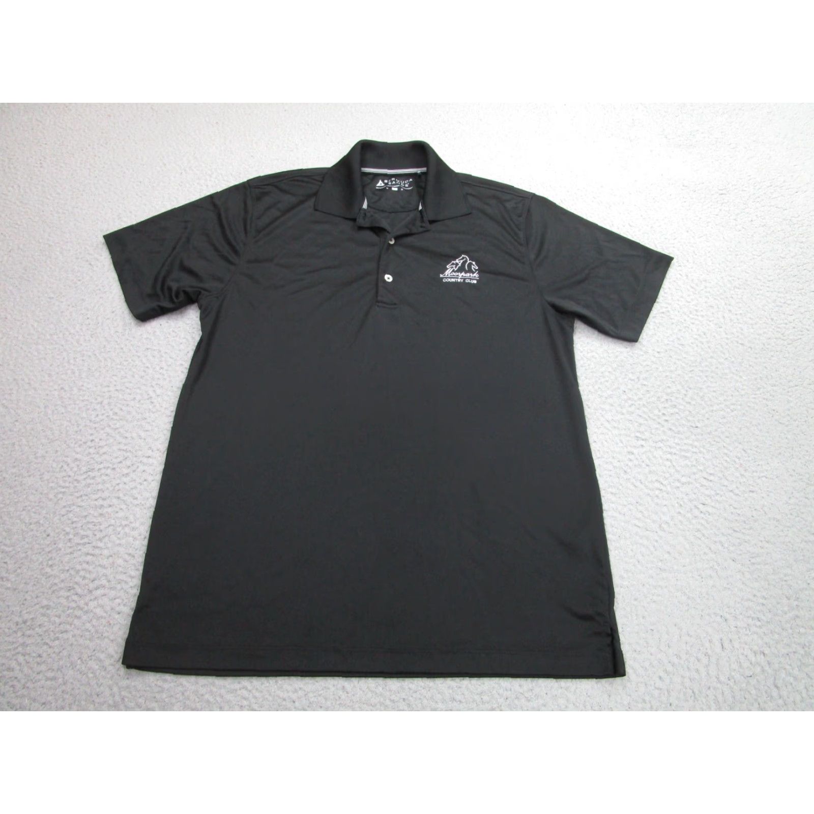 Vintage Bermuda Sands Polo Shirt Mens M Black California Golf Polo Shirt Size US M / EU 48-50 / 2 - 2 Thumbnail