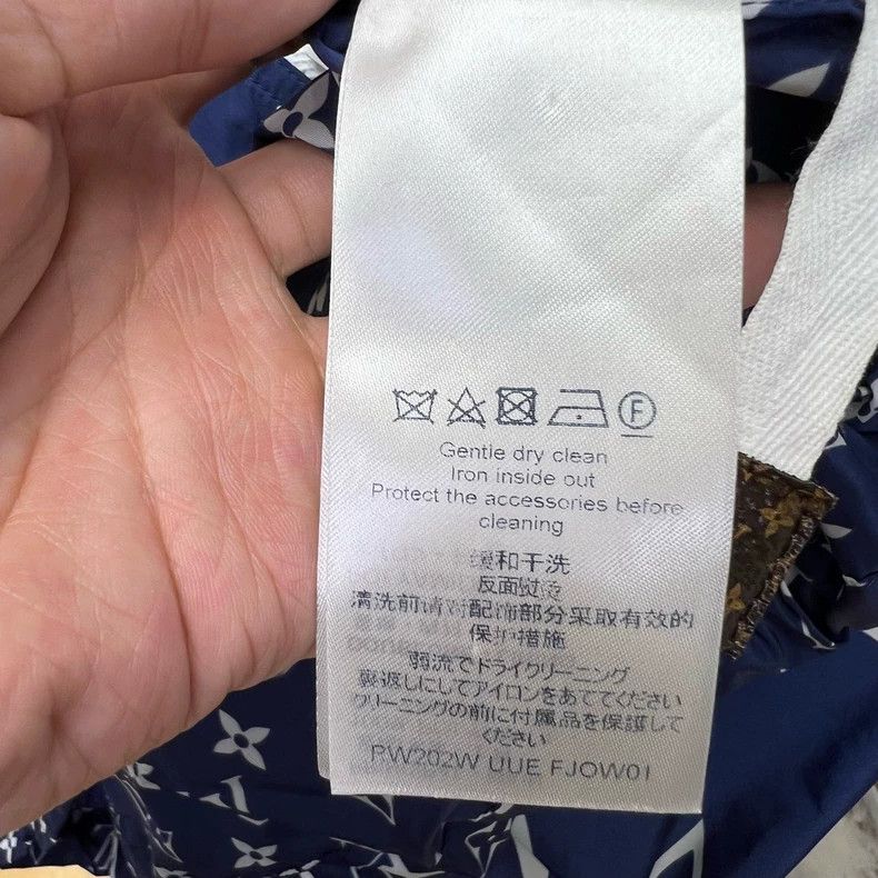 Louis Vuitton Louis Vuitton Blue presbyopic assault jacket Size XS / US 0-2 / IT 36-38 - 4 Thumbnail