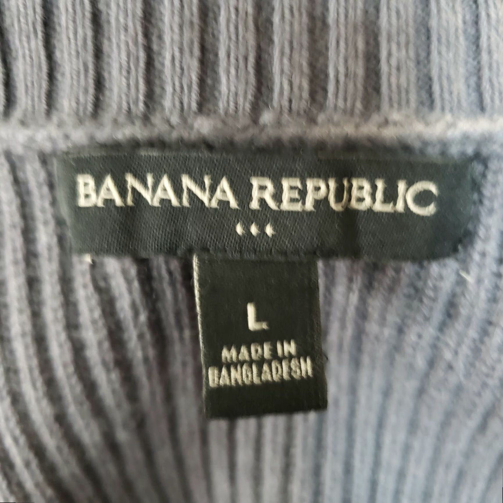 Banana Republic Banana Republic Womens Ribbed Tie Back Sweater L Gray Wool Blend Pullover Knit Long Sleeve Ladies Size L Mens/Womens? Size L / US 10 / IT 46 - 5 Thumbnail