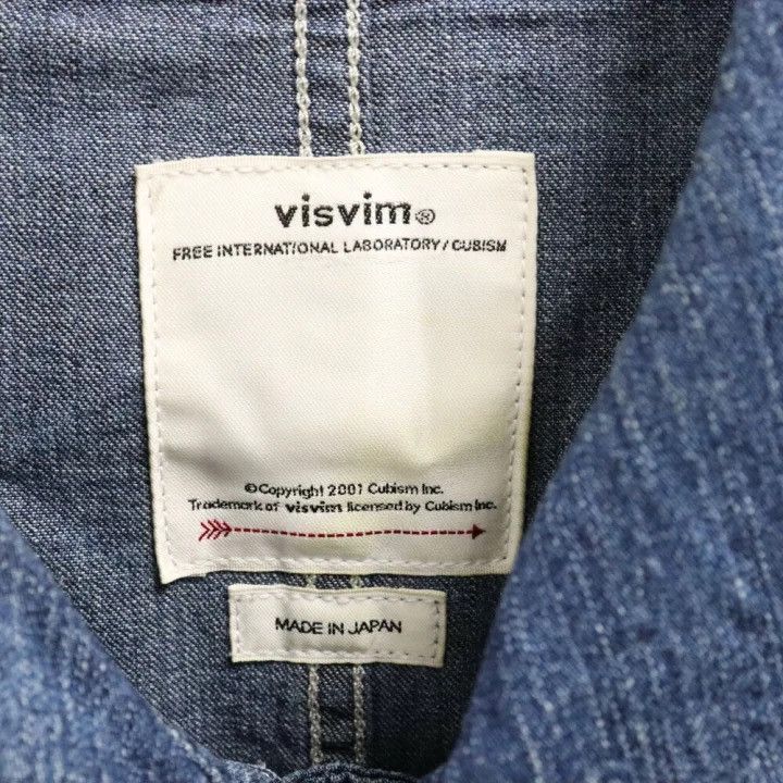 Visvim VISVIM 19SS GREASE MONKEY COAT DRY DENIM jacket smock Size US M / EU 48-50 / 2 - 5 Thumbnail