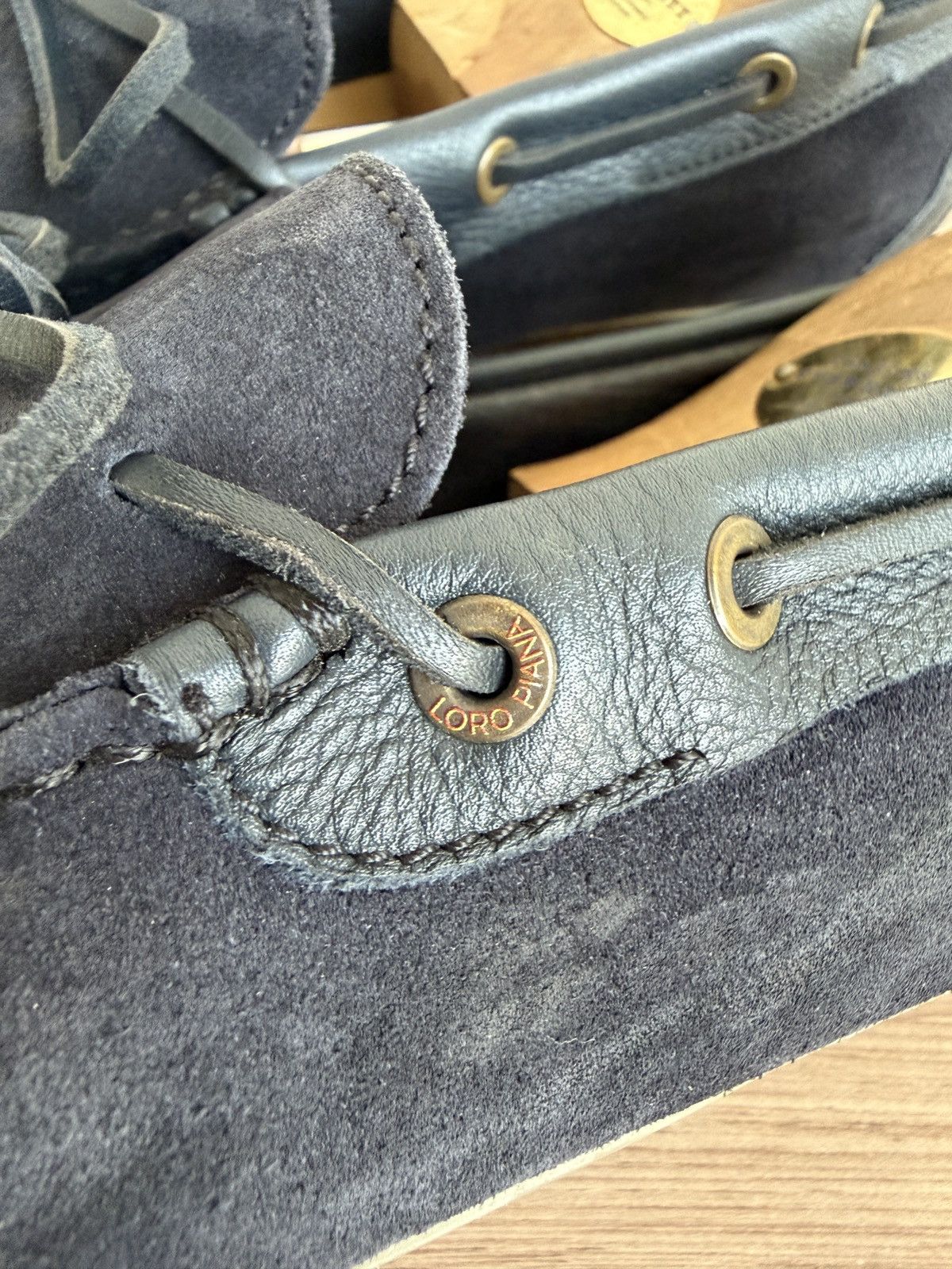 Loro Piana Suede Dot sole walk loafers Size US 9 / EU 42 - 10 Thumbnail