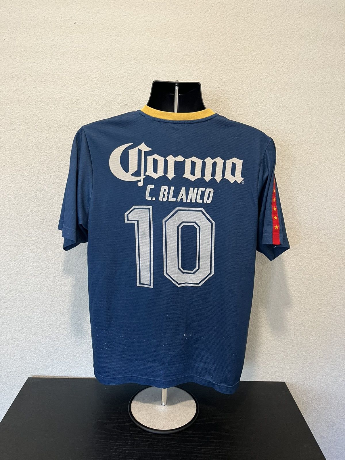 Nike × Vintage Nike club America Nike 2007 cuauhtemoc blanco away jersey Size US L / EU 52-54 / 3 - 2 Thumbnail