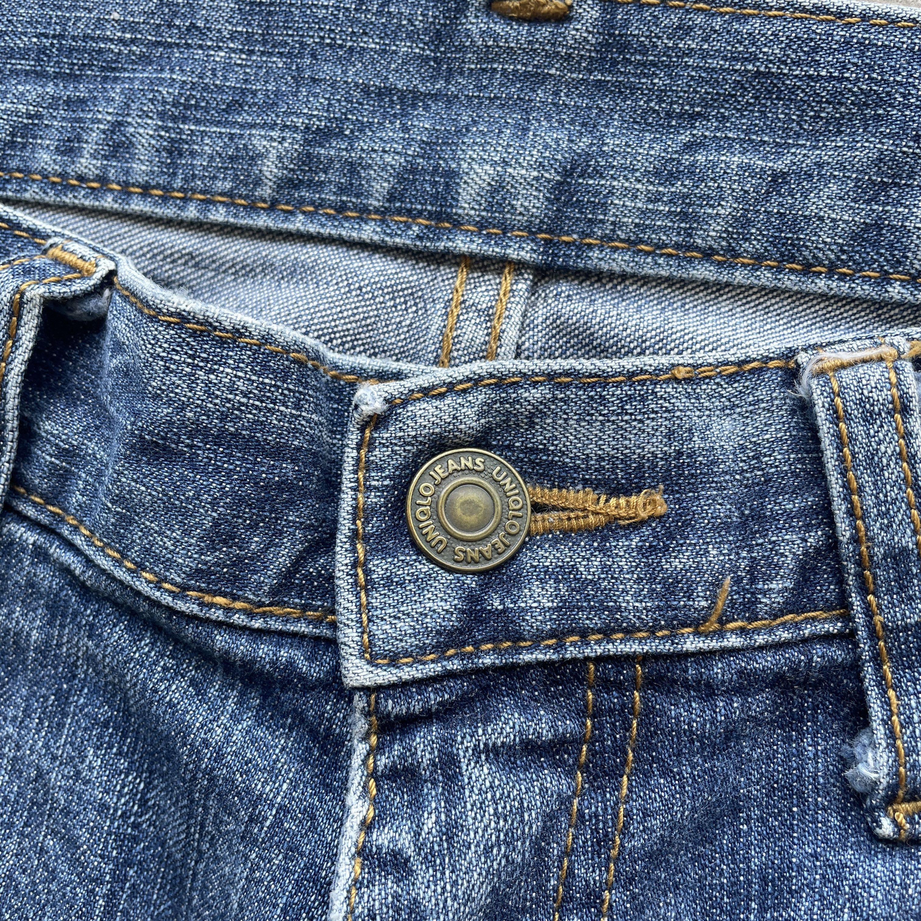 Japanese Brand × Vintage VINTAGE JAPANESE FADED BLUE DENIM PANTS JEANS W31x29 Size US 31 - 6 Thumbnail