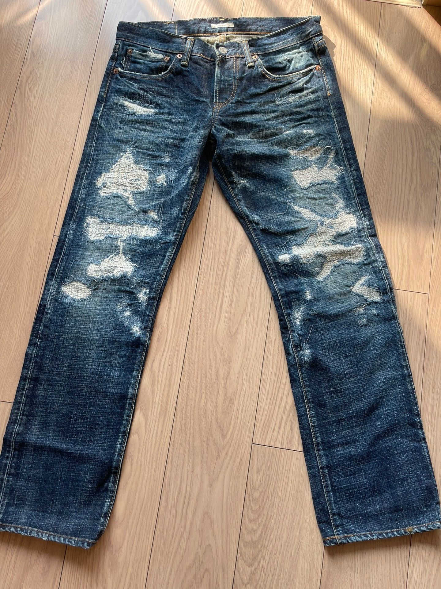 Eternal ENERNAL Washed Jeans Size US 30 / EU 46 - 1 Thumbnail