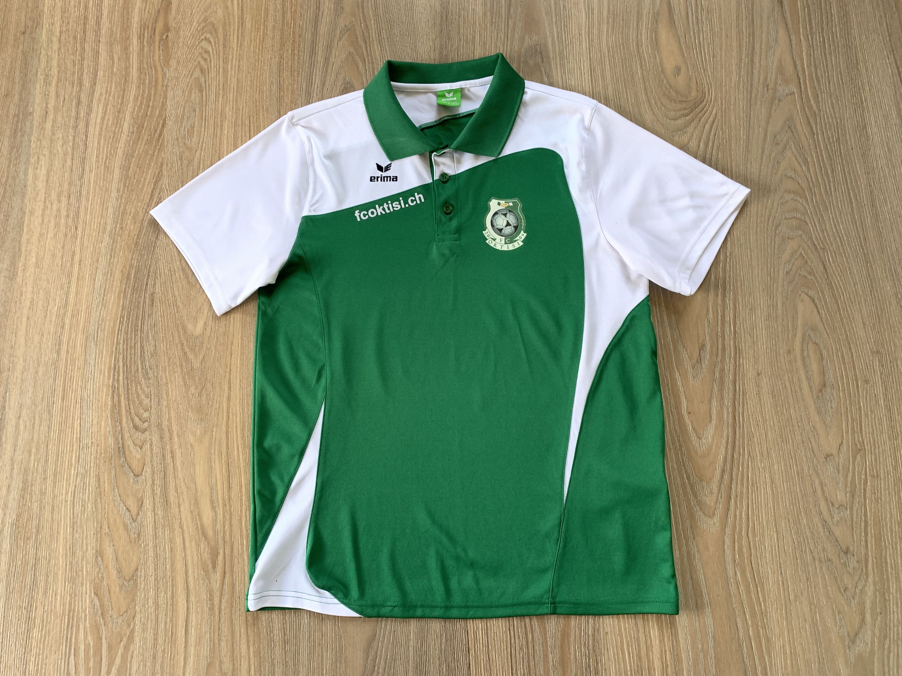 Erima Erima Mens FC Oktisi Soccer Polo T-Shirt Size US S / EU 44-46 / 1 - 2 Thumbnail