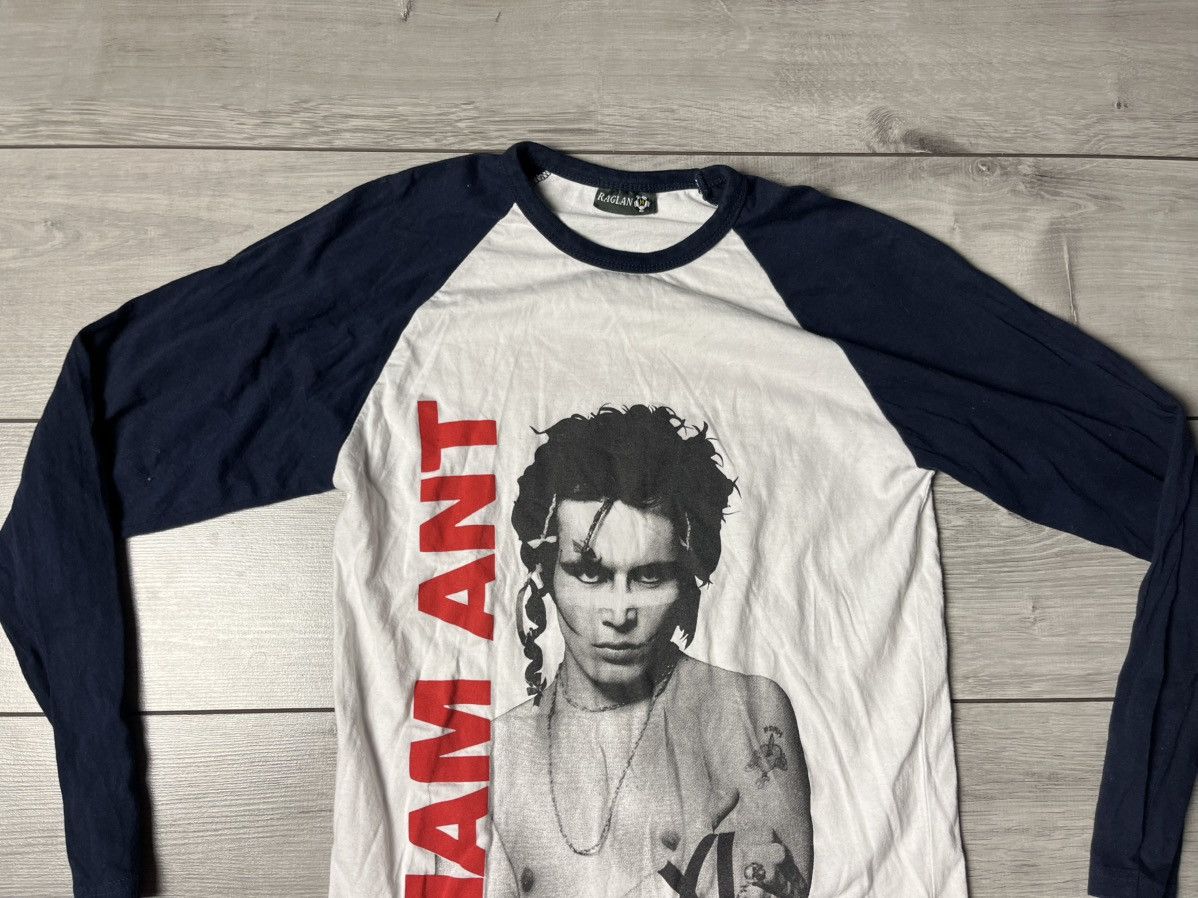 Band Tees Adam Ant long sleeve rock band kings of the wild frontier Size US M / EU 48-50 / 2 - 3 Thumbnail