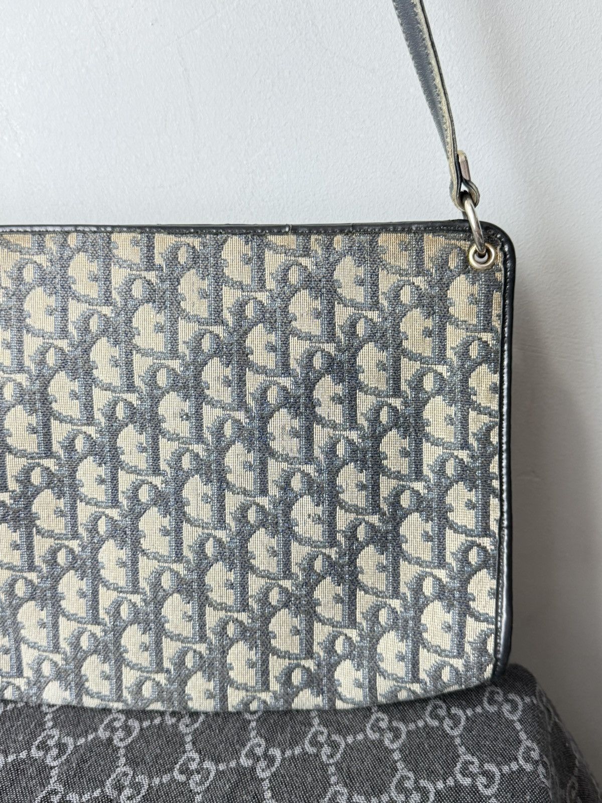Dior 💥Rare! Vintage Dior Hand Bag Monogram Y2K Archive Size ONE SIZE - 6 Thumbnail