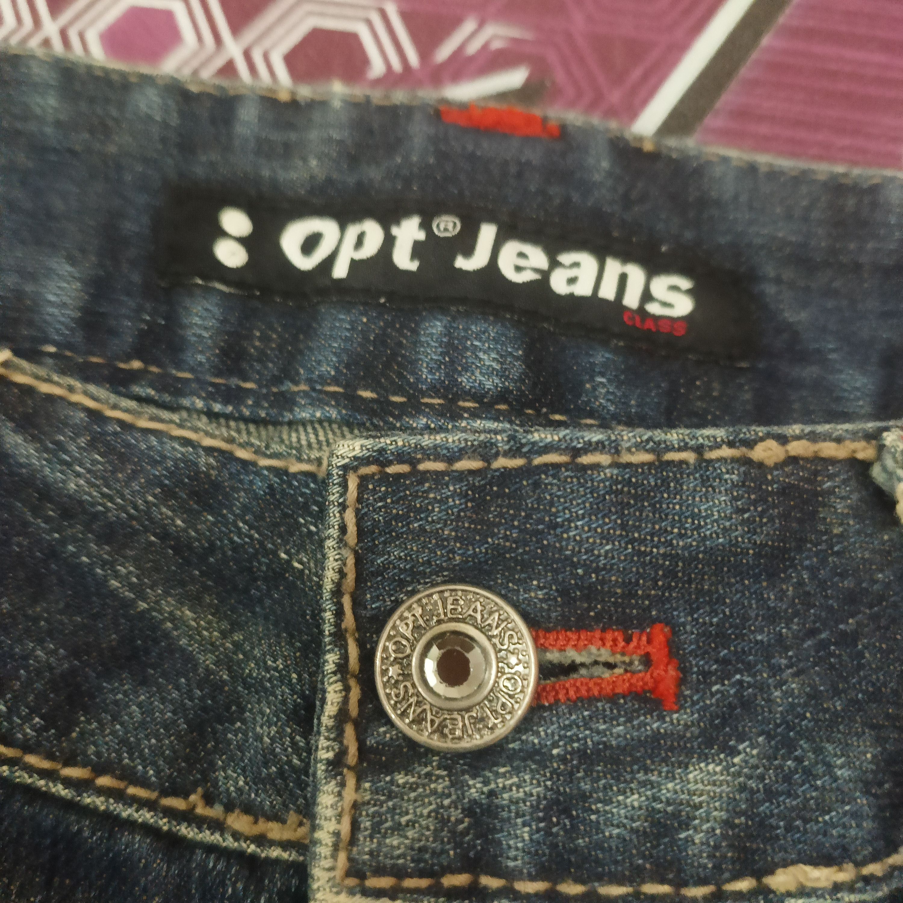 Japanese Brand Japanese Matrix Opt jeans flared Distressed jeans Size US 31 - 7 Thumbnail