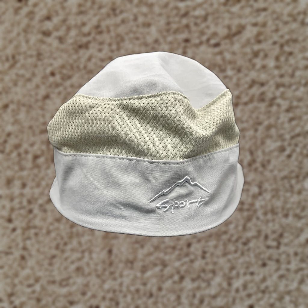 Vintage Sport Hat Adult One Size Gray Nylon Bucket Hat Logo Camping Fishing Hiking Travel Workwear Adjustable Breathable Lightweight Seasonal Men’s Cap Size ONE SIZE - 1 Thumbnail