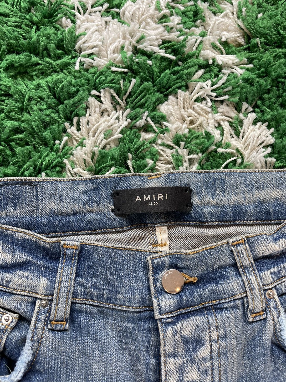 Amiri Amiri Flame Jeans Size US 30 / EU 46 - 4 Thumbnail