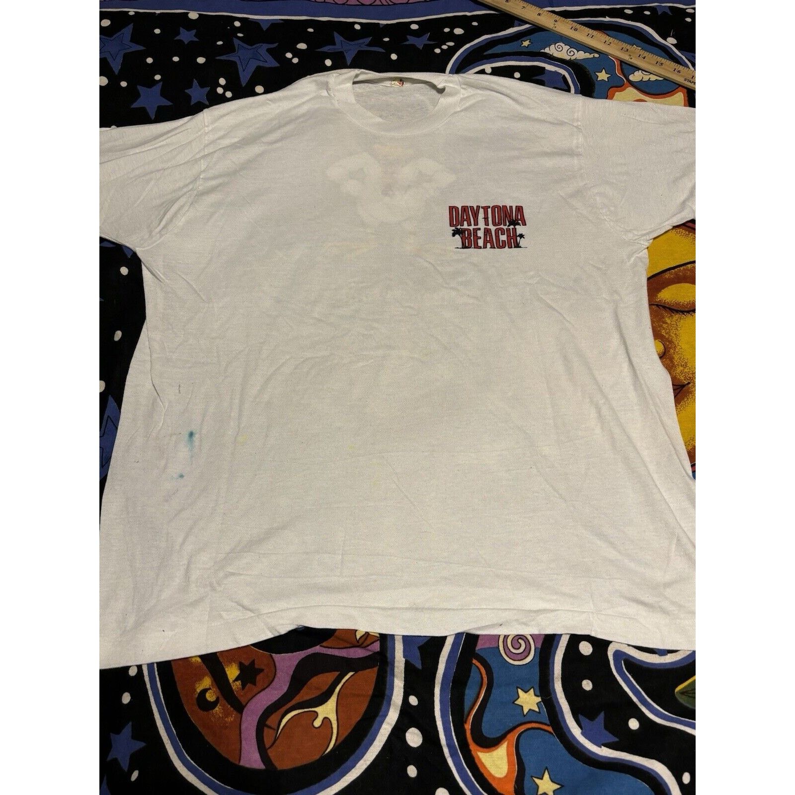 Other Vintage white daytona beach Shirt Size 2XL Single Stitched Size US XXL / EU 58 / 5 - 9 Thumbnail
