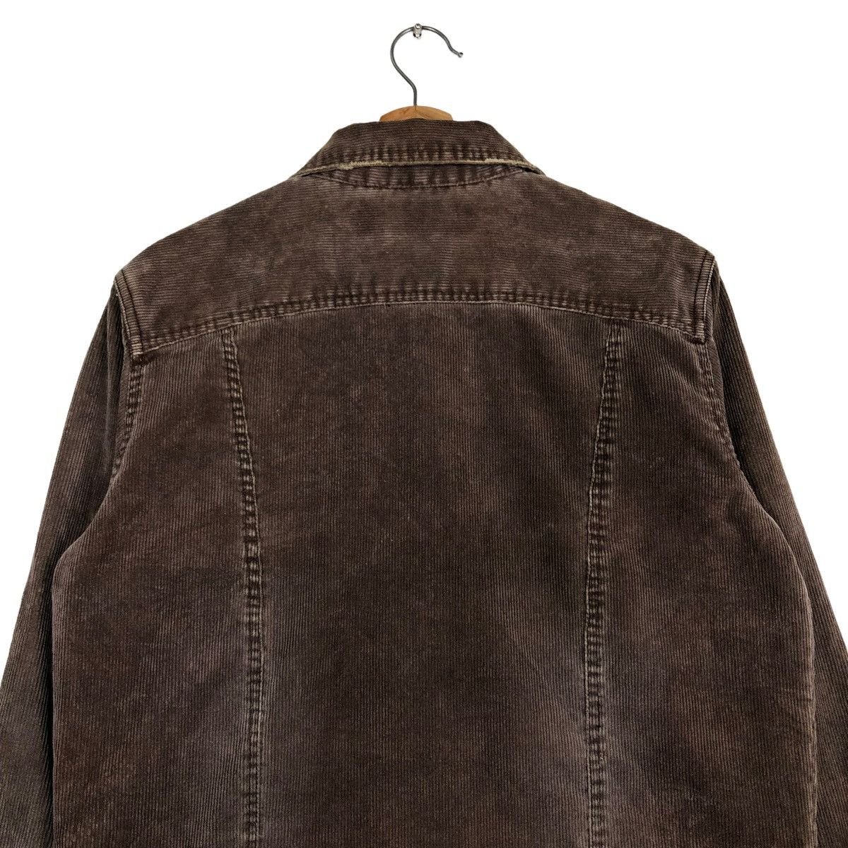 Hysteric Glamour VINTAGE TRUCKER BIKER JACKET CORDUROY BREATHMINT NUMBERNINE Size US M / EU 48-50 / 2 - 9 Thumbnail