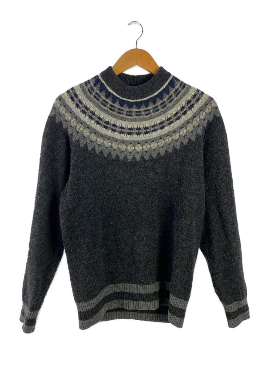 image of Undercover Nordic Isle Wool Jacket in Navy, Men's (Size Medium)