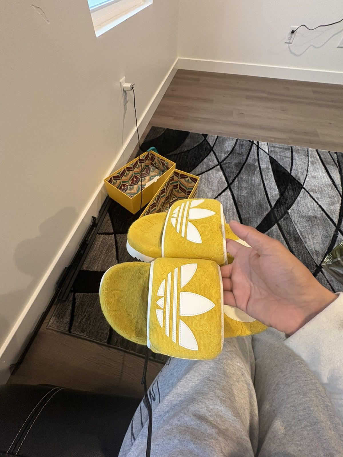Adidas × Gucci Adidas X Gucci Slides Size US 8 / EU 41 - 6 Thumbnail