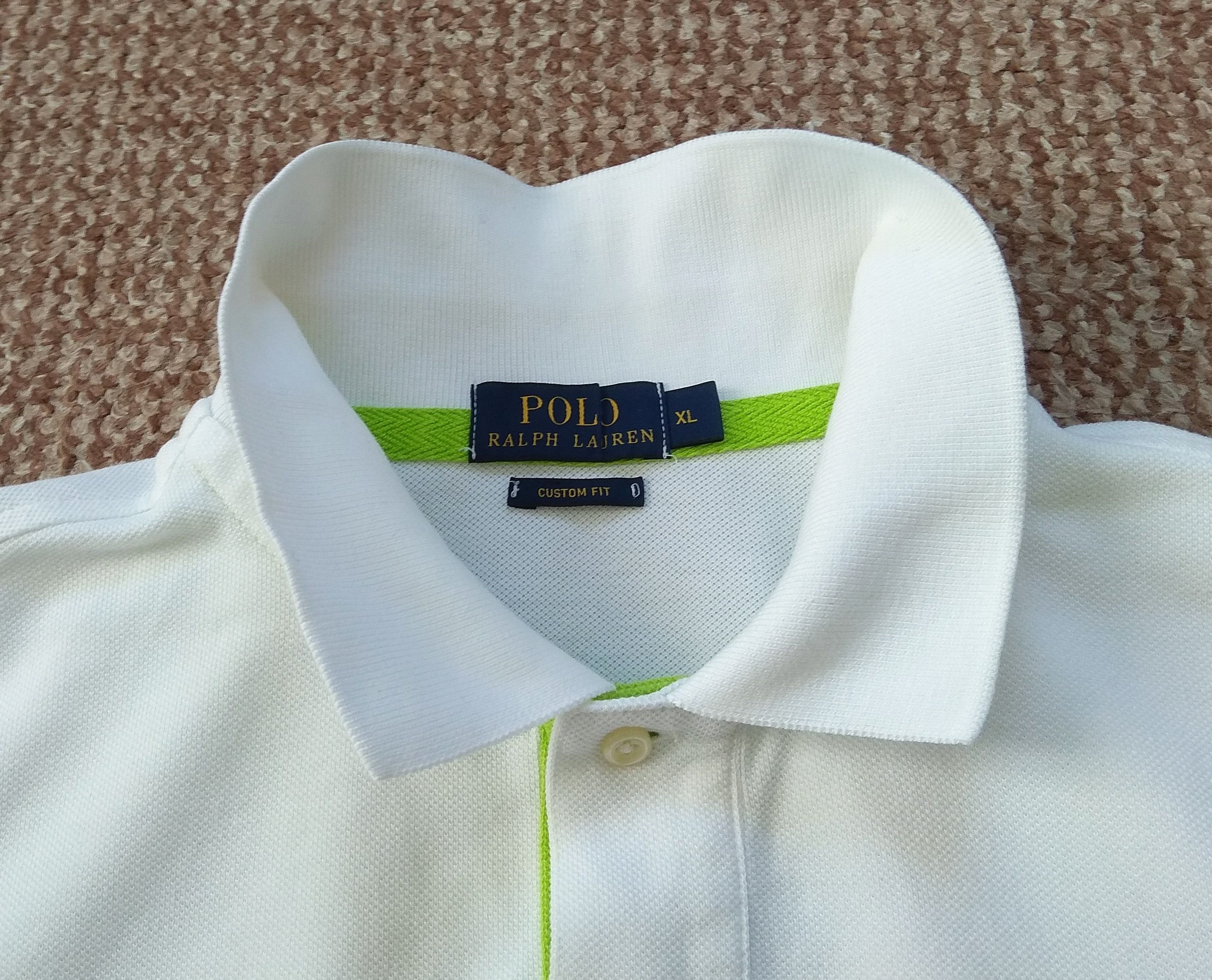 Polo Ralph Lauren Polo Ralph Lauren #3 Custom Fit Shirt Big Logo Size US XL / EU 56 / 4 - 5 Thumbnail