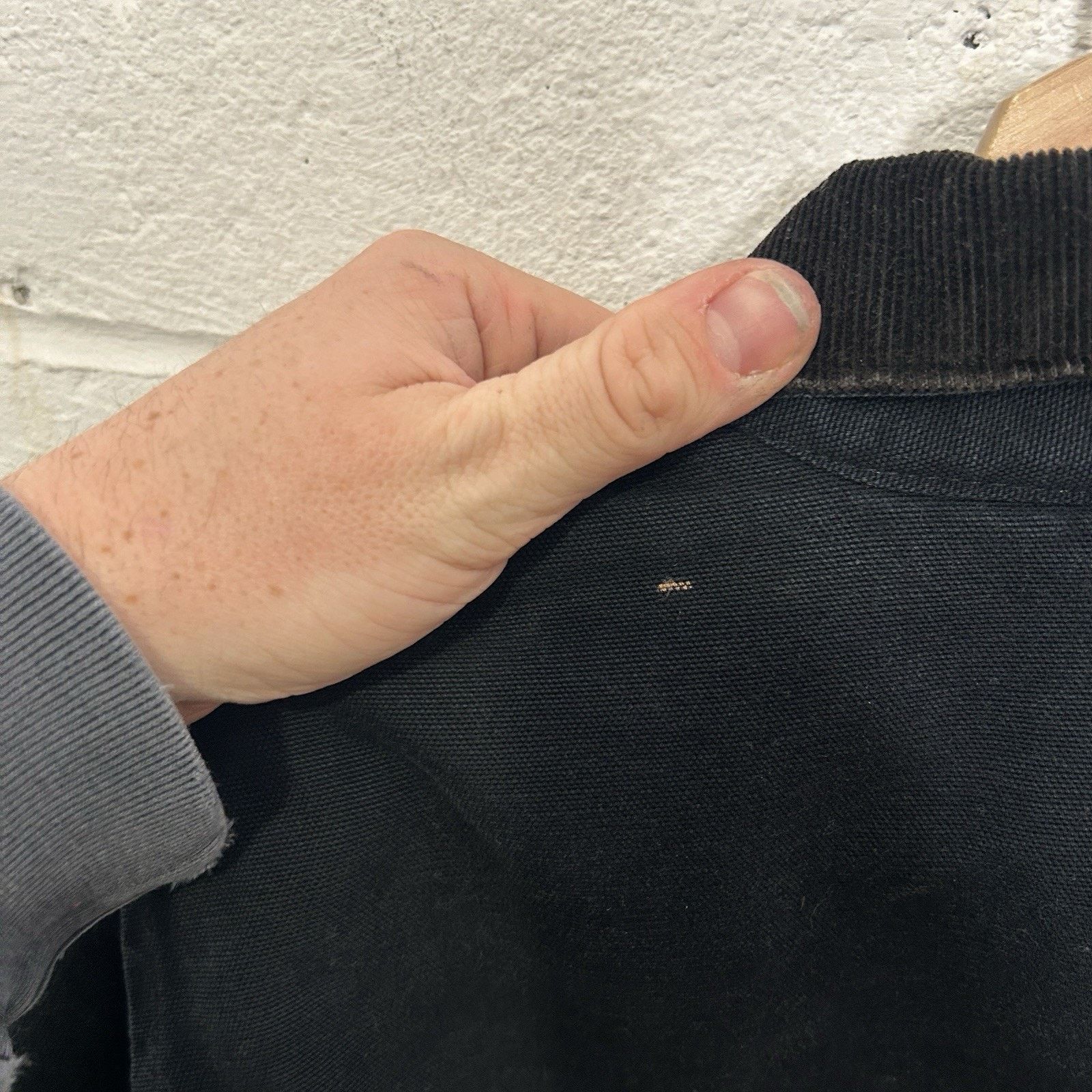 Vintage Carhartt Blanket-Lined Detroit Jacket “Black” J001