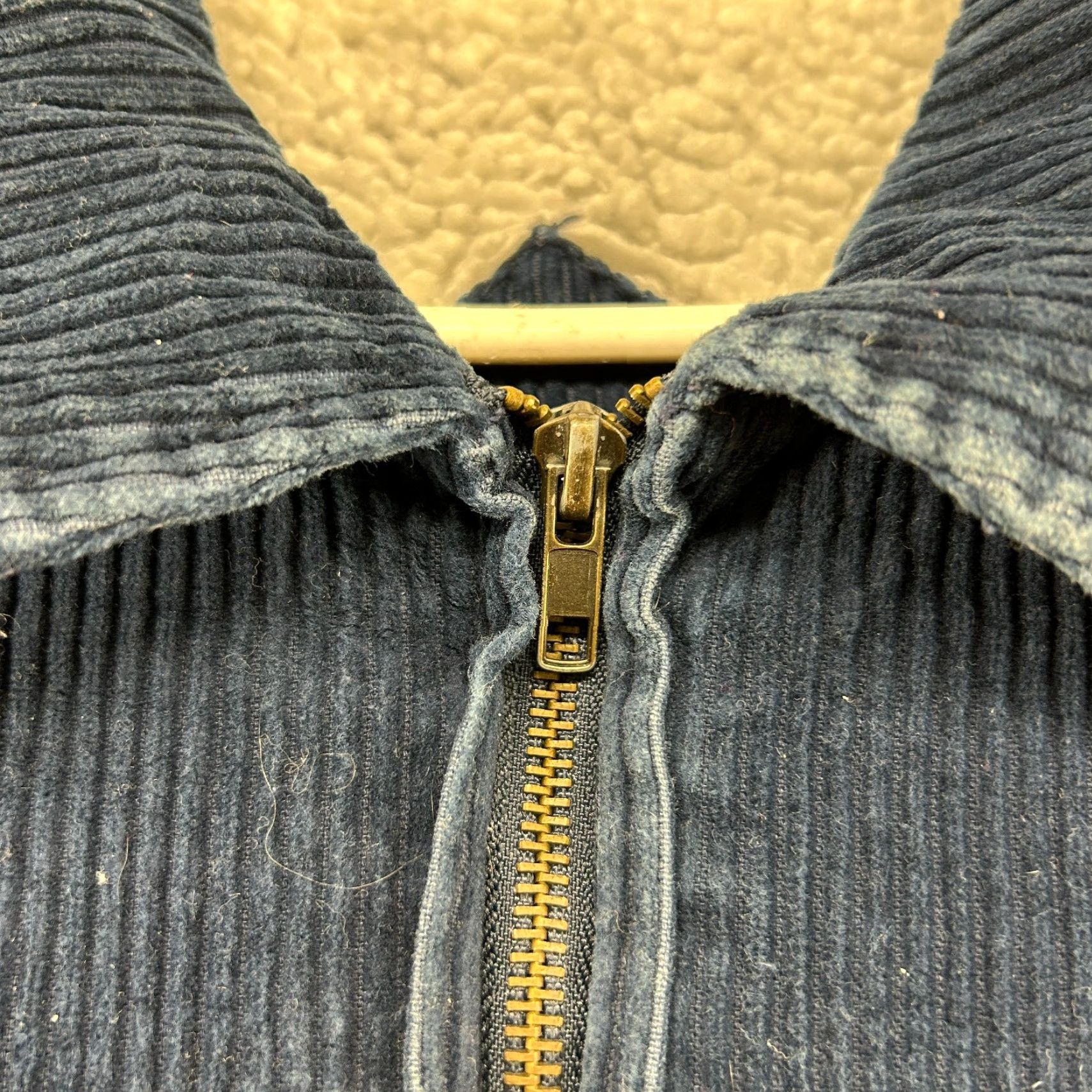 Vintage VINTAGE Alkams Collection Corduroy Jacket Mens XL Blue 90s Western Workwear Simple Solid Cotton Lined Mid-Length Chest 58 Size US XL / EU 56 / 4 - 4 Thumbnail