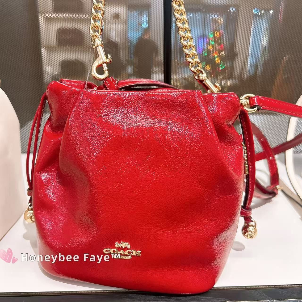 Coach Faye Mini Drawstring Bag CDB68 Size ONE SIZE - 3 Thumbnail