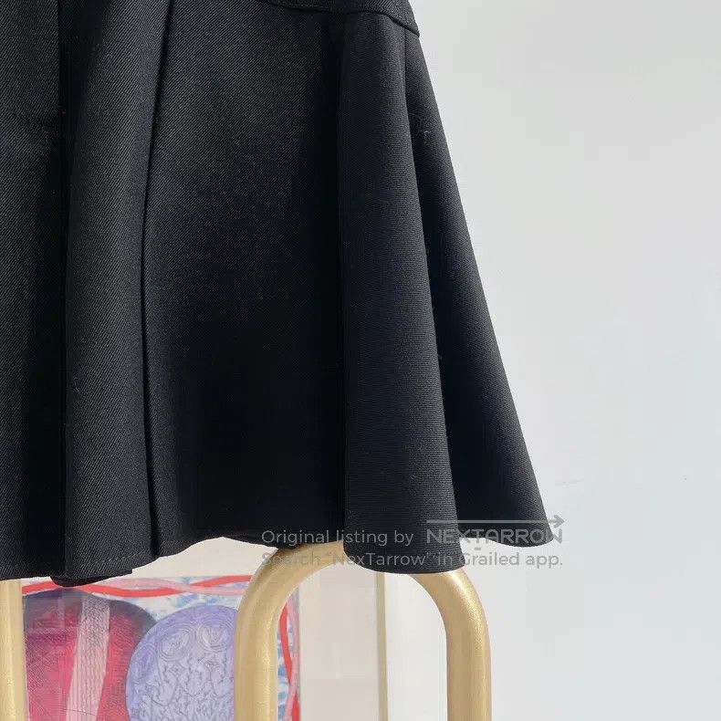 Alexander McQueen Alexander Mcqueen Black short skirt Size 25" / US 0 / IT 36 - 4 Thumbnail
