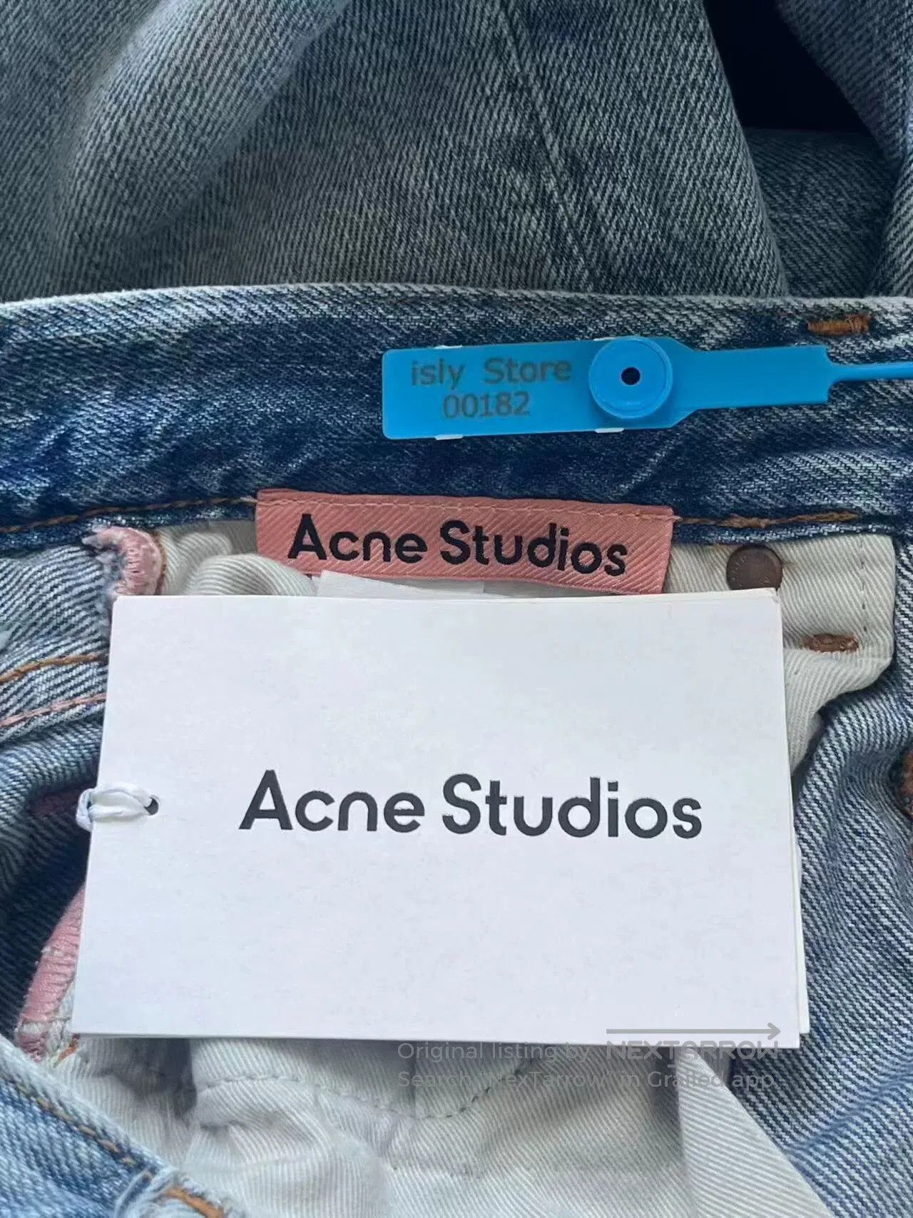 Acne Studios Acne Studios Distressed Loose Straight Leg Jeans. Size US 26 / EU 42 - 4 Thumbnail