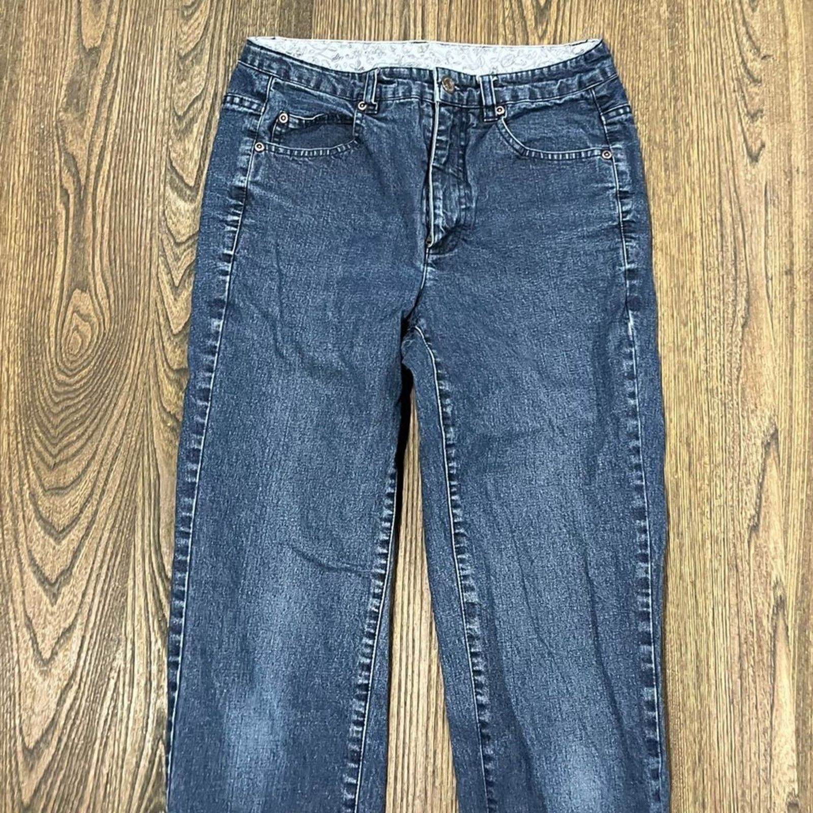 Vintage Appleseed’s Petites Straight Leg Jeans Denim Mid Rise Sz 6P Size 28" / US 6 / IT 42 - 2 Thumbnail