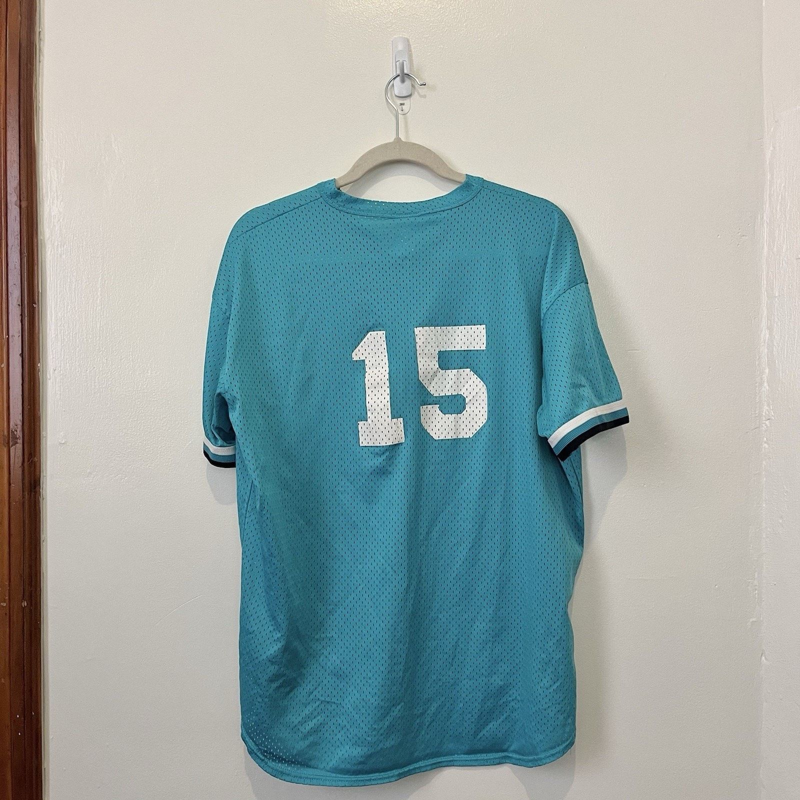Majestic 1990s Florida Marlins Majestic Batting Jersey Teal VTG XL Size US XL / EU 56 / 4 - 4 Thumbnail