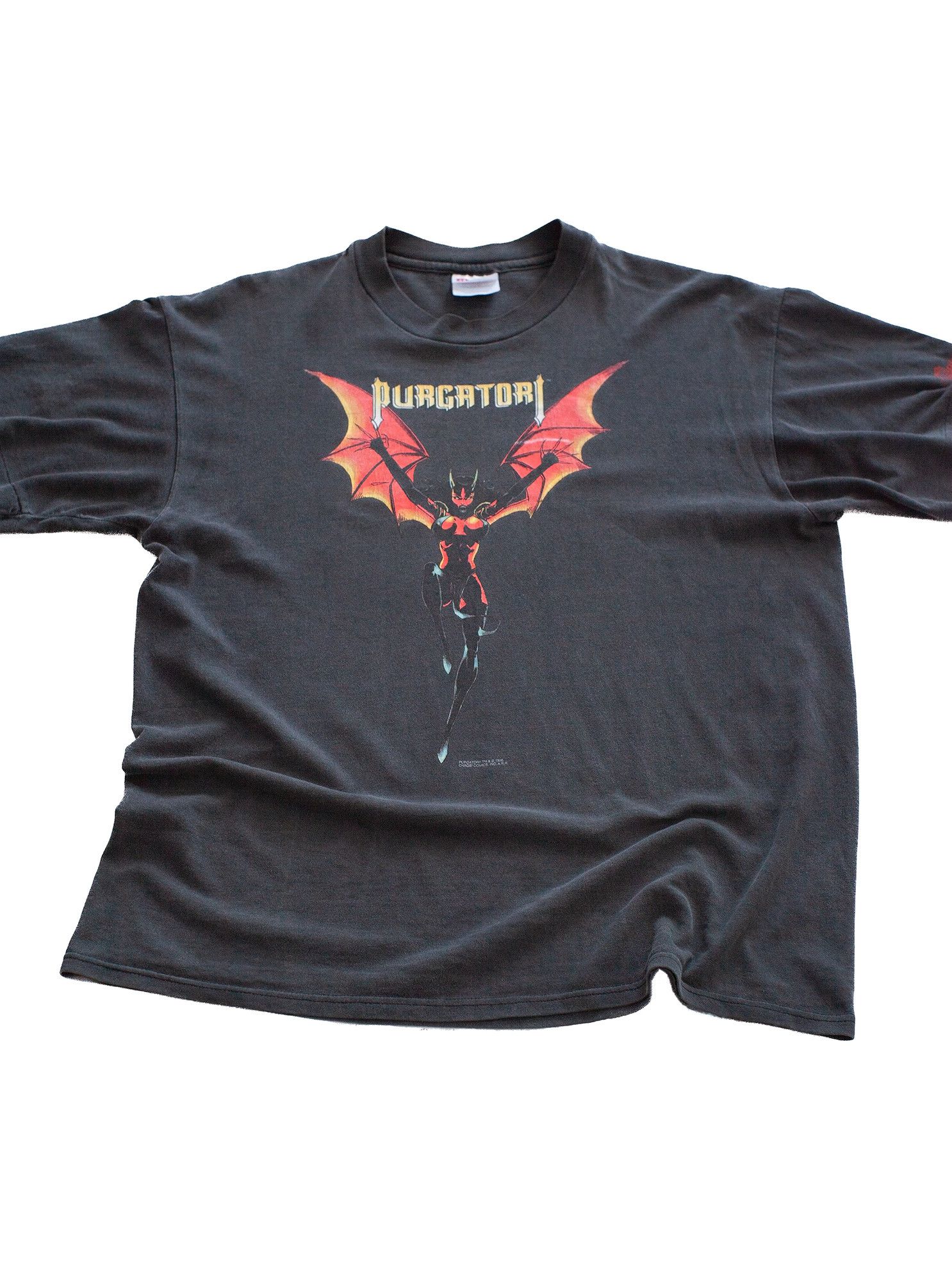 Marvel Comics Vintage 1996 Purgatori Chaos Comics Graphitti 90s T-Shirt Size US L / EU 52-54 / 3 - 1 Thumbnail