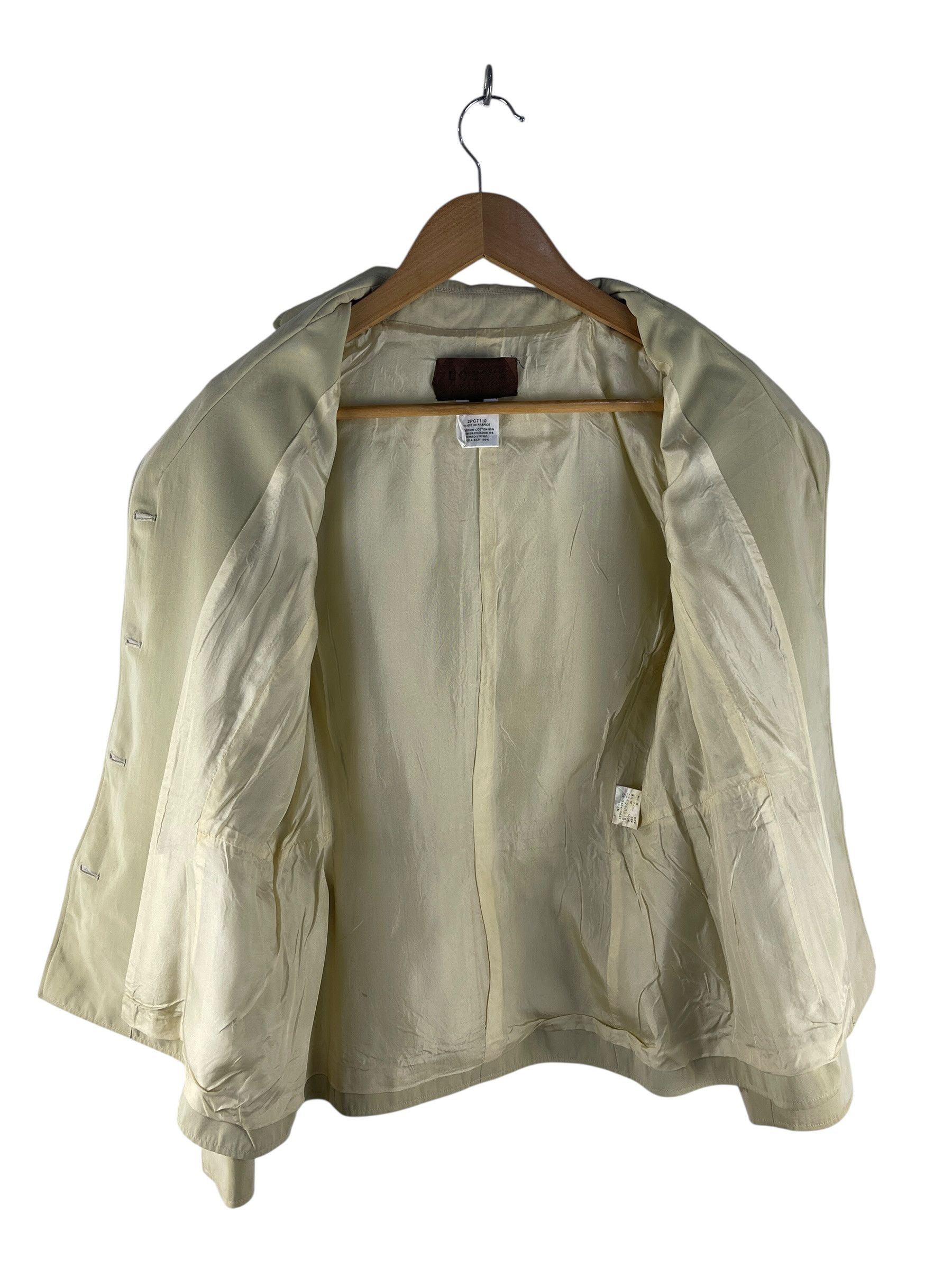 Loewe Vintage LOEWE Tailored Blazer Jacket Cotton Silk Lined Size US XS / EU 42 / 0 - 4 Thumbnail