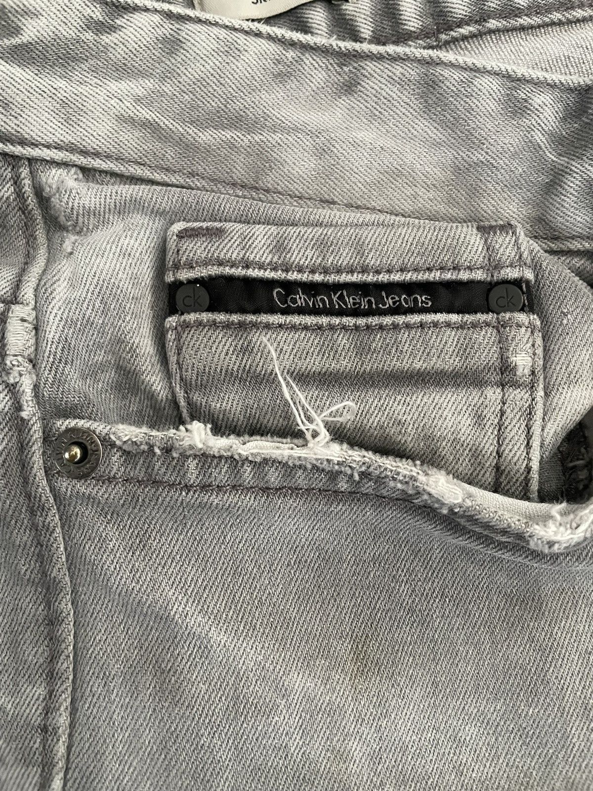 Calvin Klein Calvin Klein Skinny Jeans Grey Size US 32 / EU 48 - 3 Thumbnail