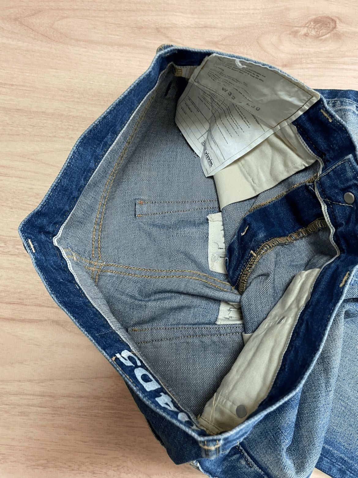 Visvim Visvim 04D5 DAMAGED-5 Snake Skin Patches Denim Size US 32 / EU 48 - 7 Thumbnail