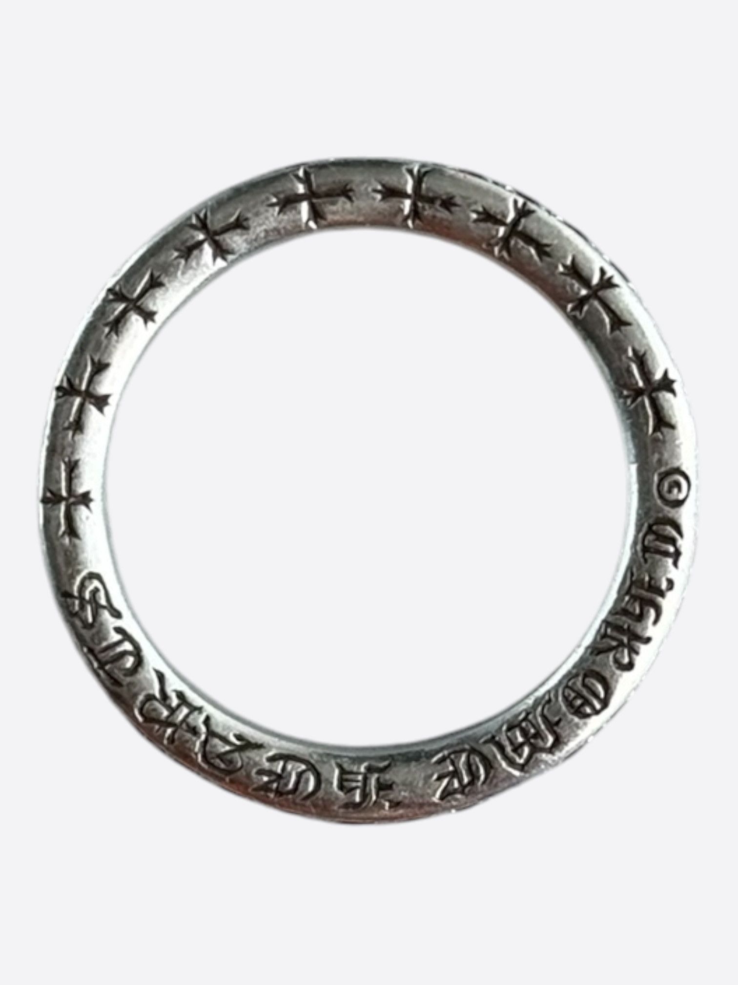Chrome Hearts Chrome Hearts Silver & Ruby True F*cking Love Ring Size ONE SIZE - 4 Thumbnail