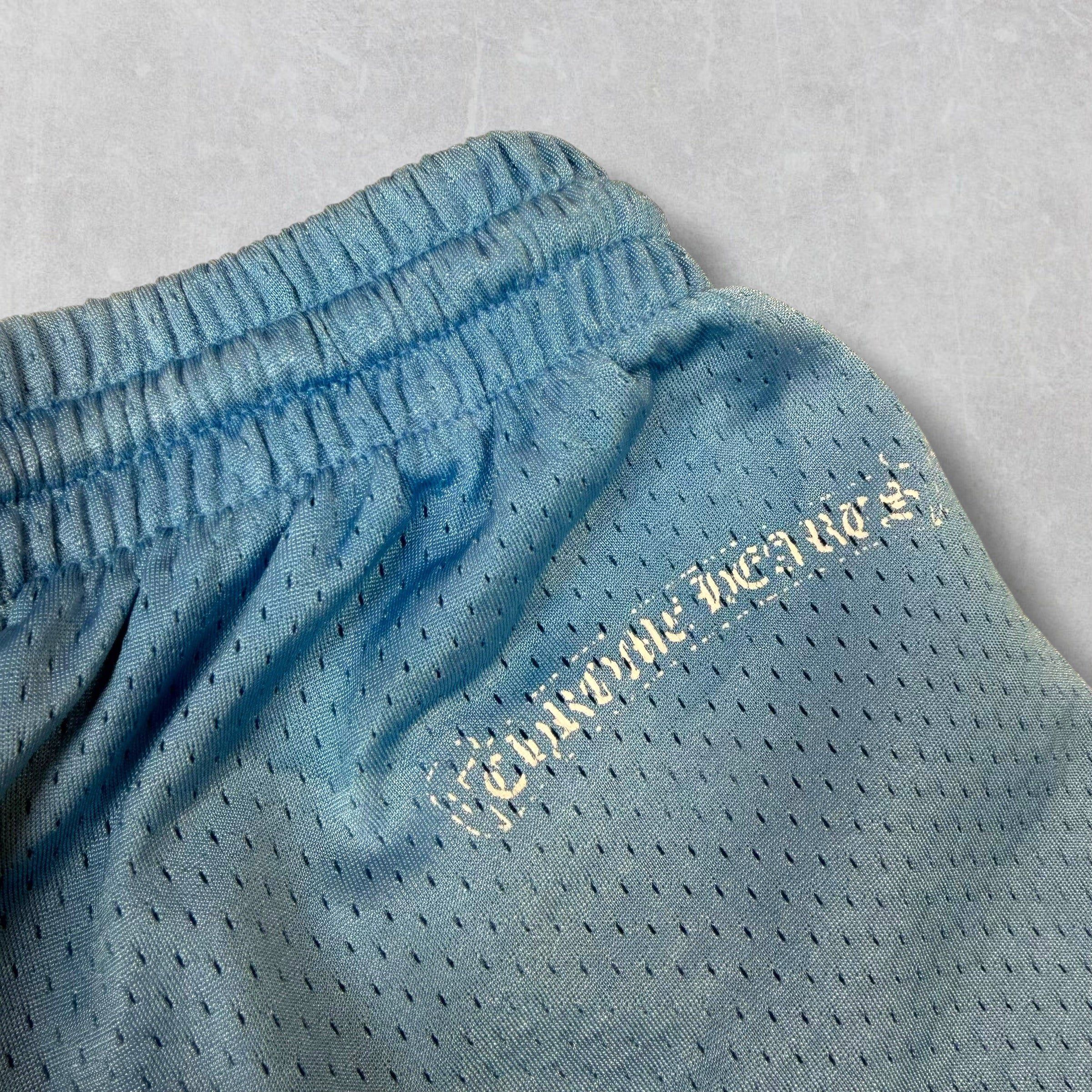 Chrome Hearts Chrome Hearts Blue Mesh Warm Up Shorts XXL Size US 26 / EU 42 - 4 Thumbnail